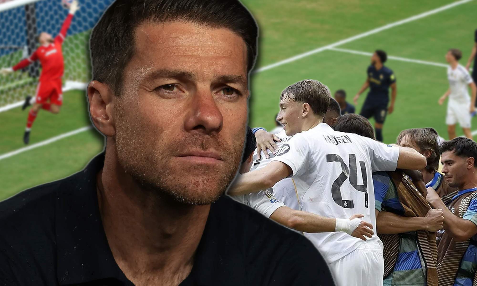 No fue su mejor partido con el Madrid, salió descontento y Xabi le calmó: “En cuartos…”