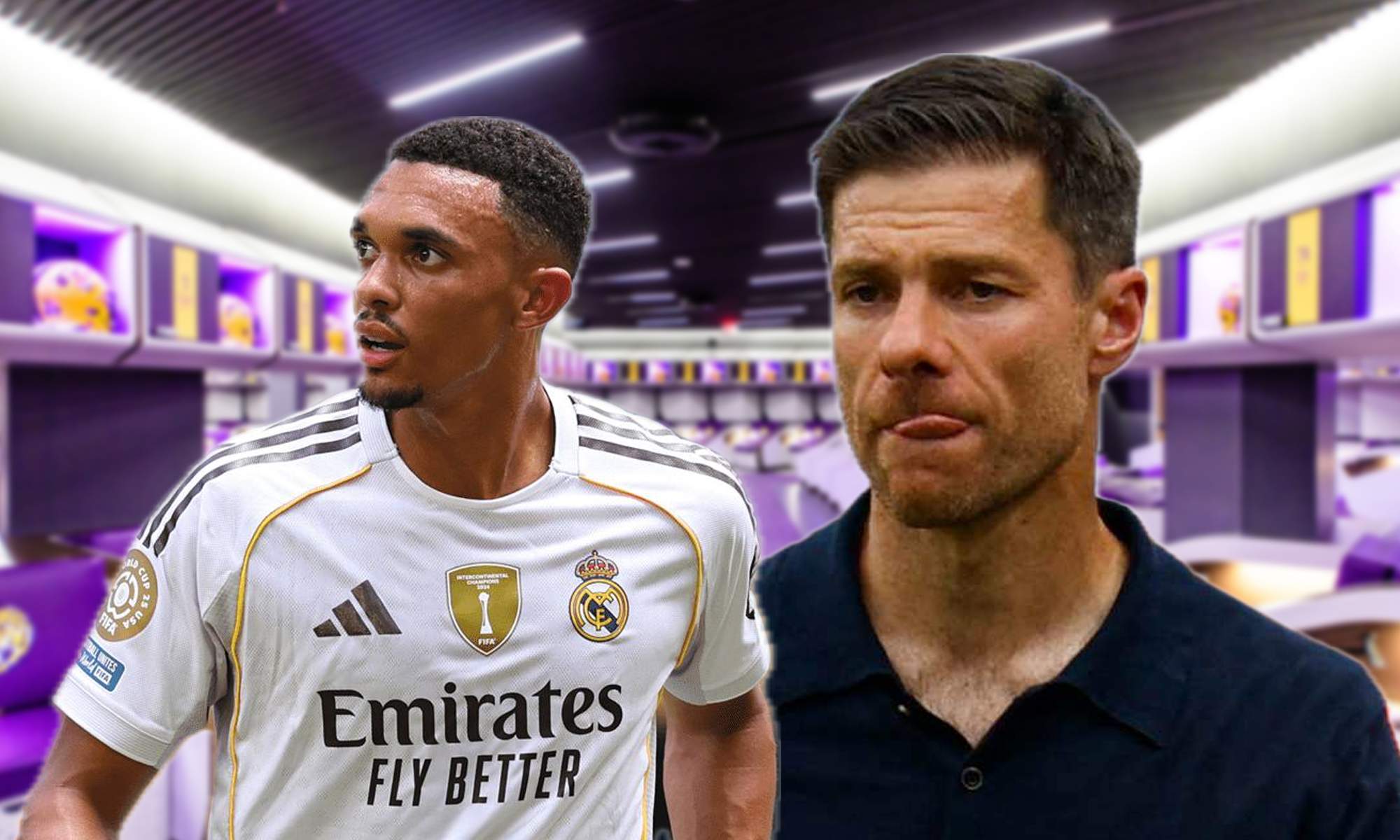 Xabi, directo a por Arnold en el vestuario, se lo dijo a la cara al descanso: “Trent, no podemos…”