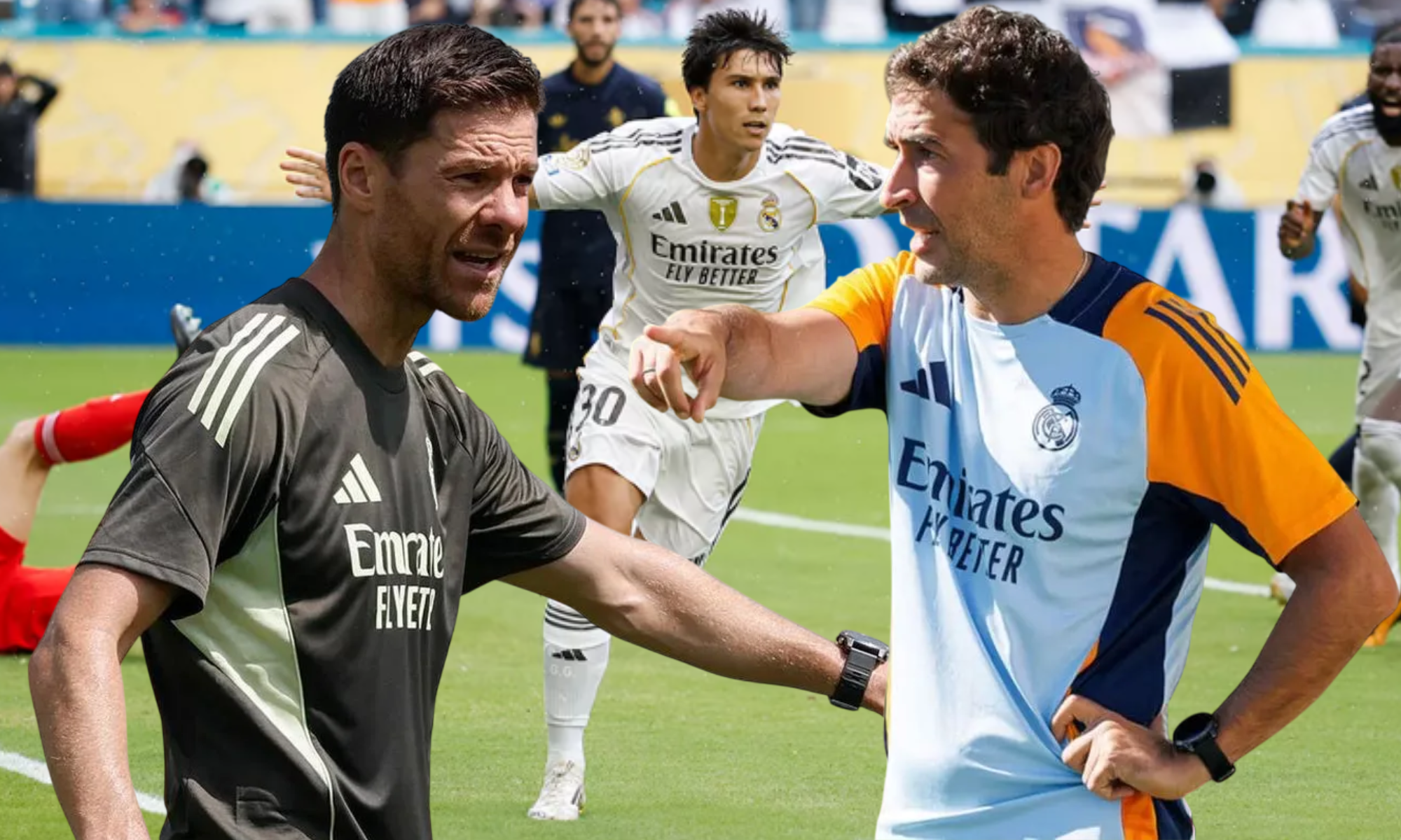 Raúl González Blanco resumió a Gonzalo García para Xabi Alonso