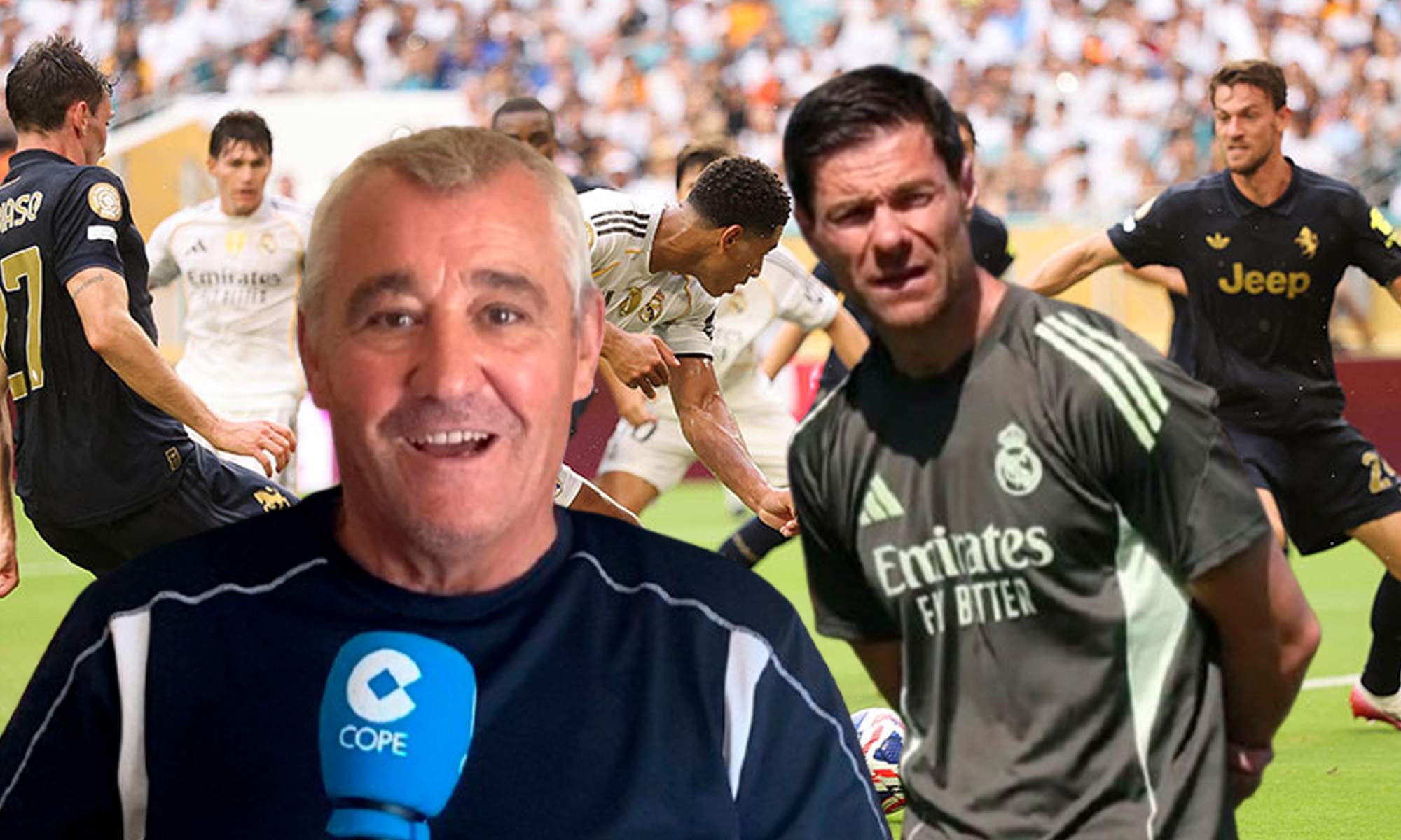 Poli Rincón y Xabi Alonso