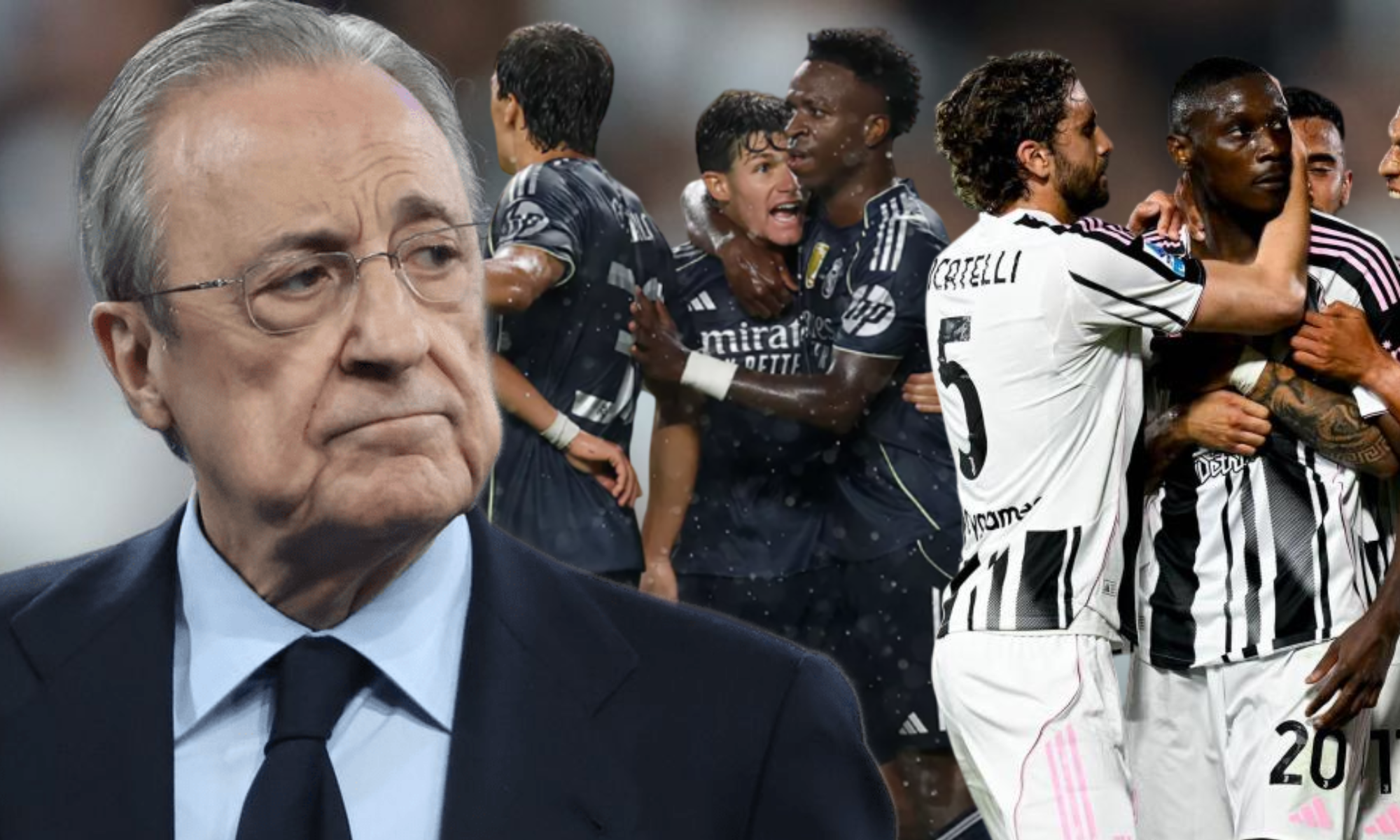 Florentino Pérez dio luz verde al Juventus para intentar fichar a un todavía madridista