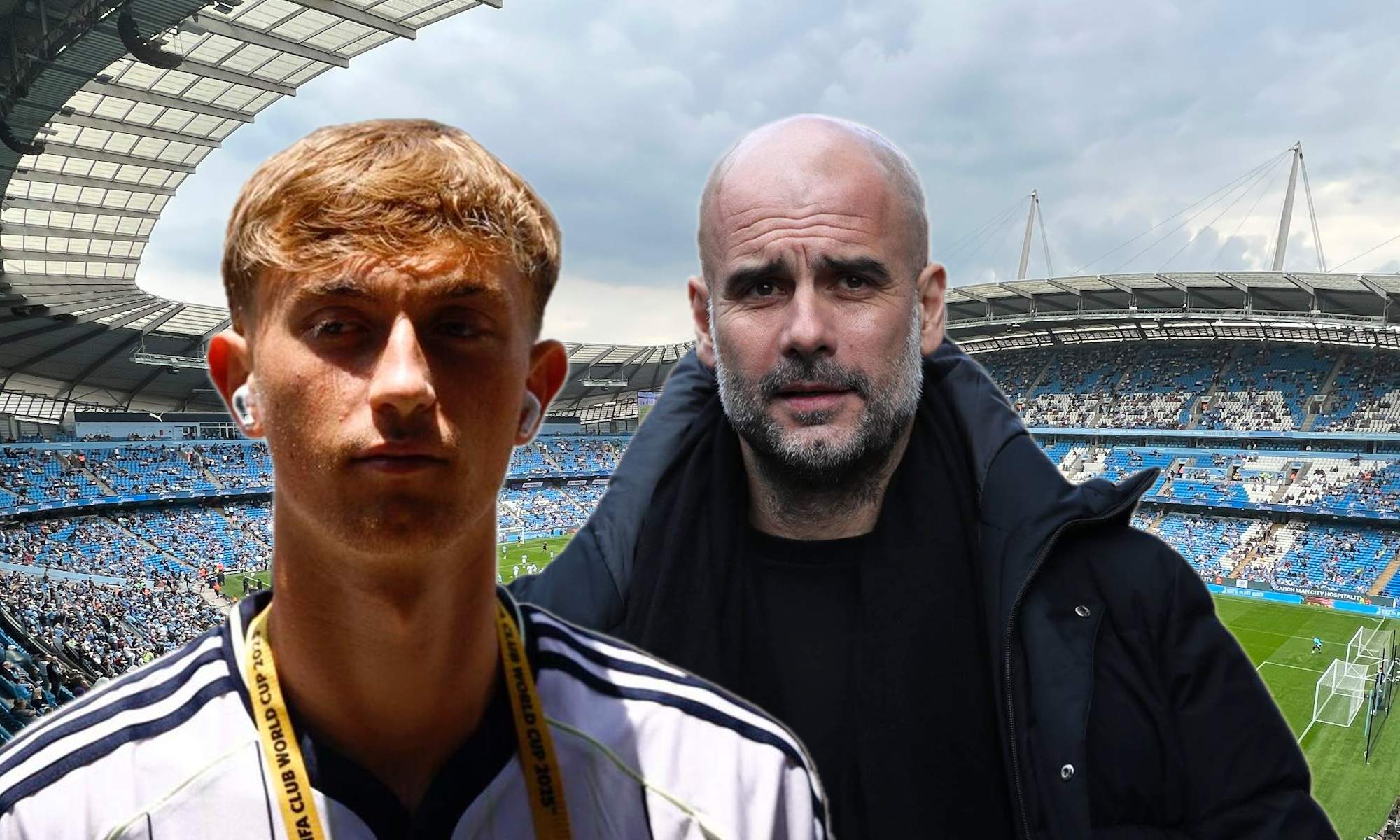 Guardiola alucina con el nivel de Huijsen en el Real Madrid y abronca al City: “Nos han j…”