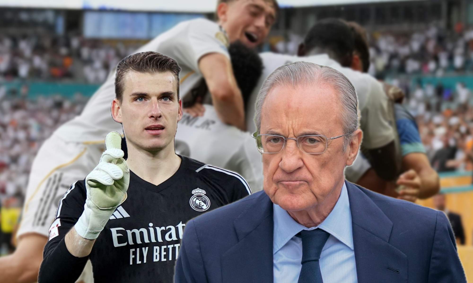 Confirmado, será el portero del Real Madrid si Lunin decide marcharse en agosto