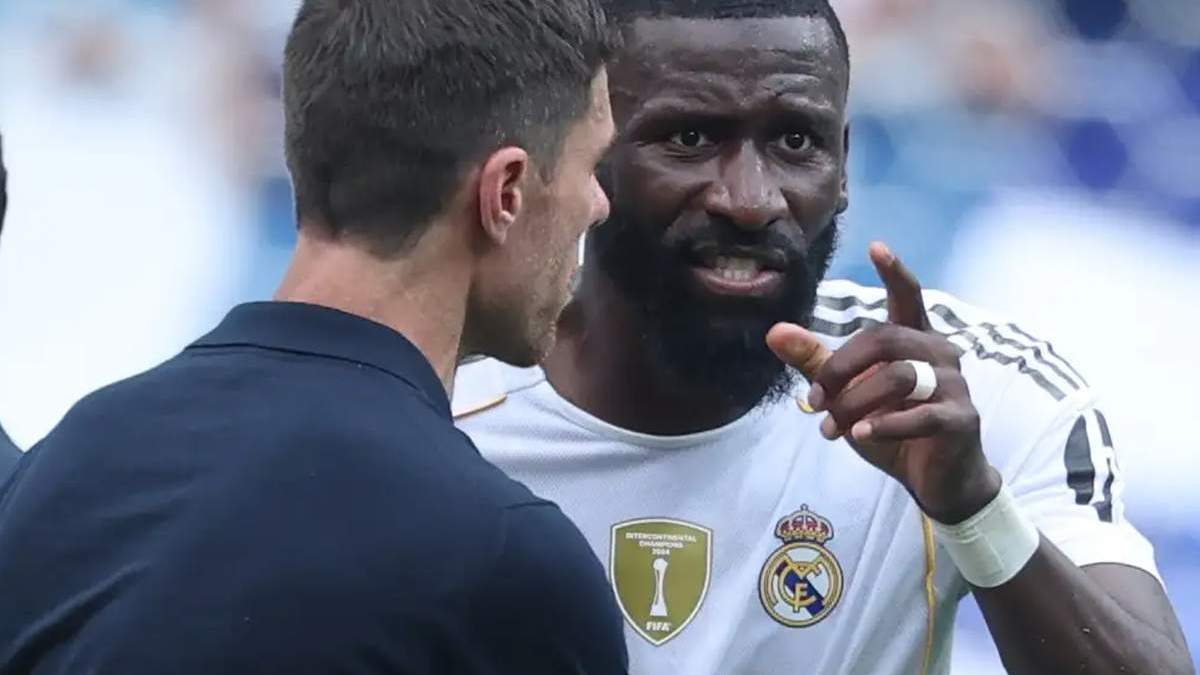 Xabi Alonso y Antonio Rüdiger