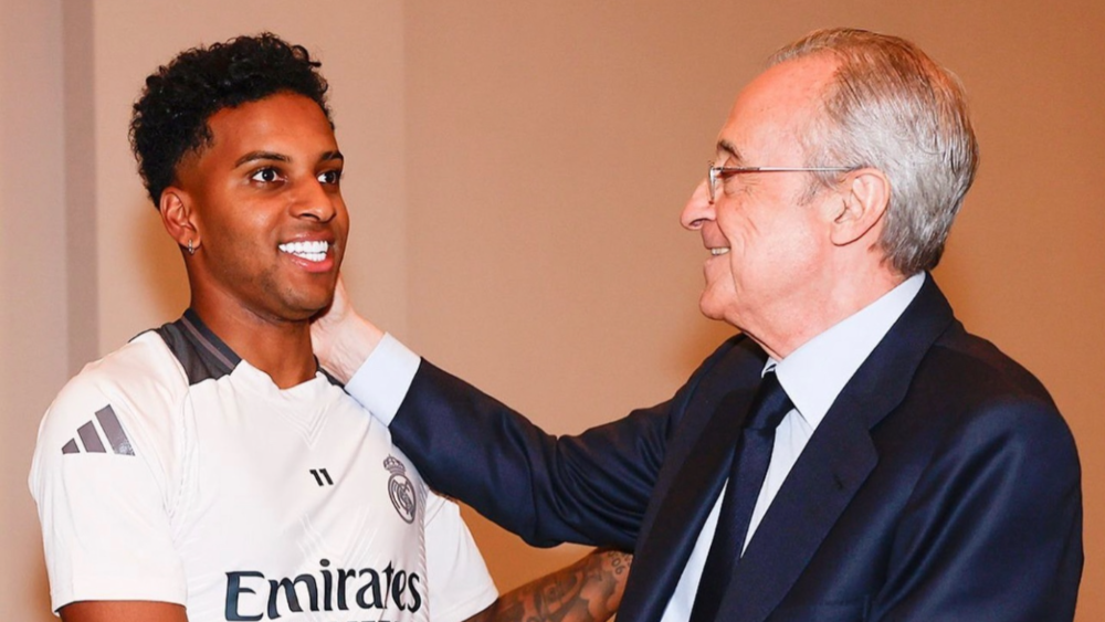 florentino saludo rodrygo madrid