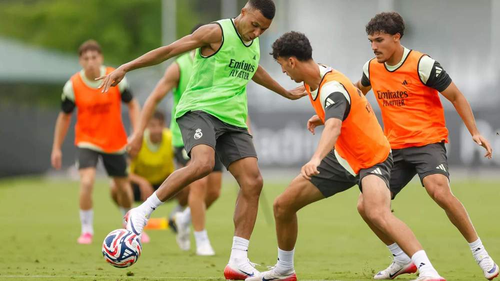 real madrid entrenamiento miami