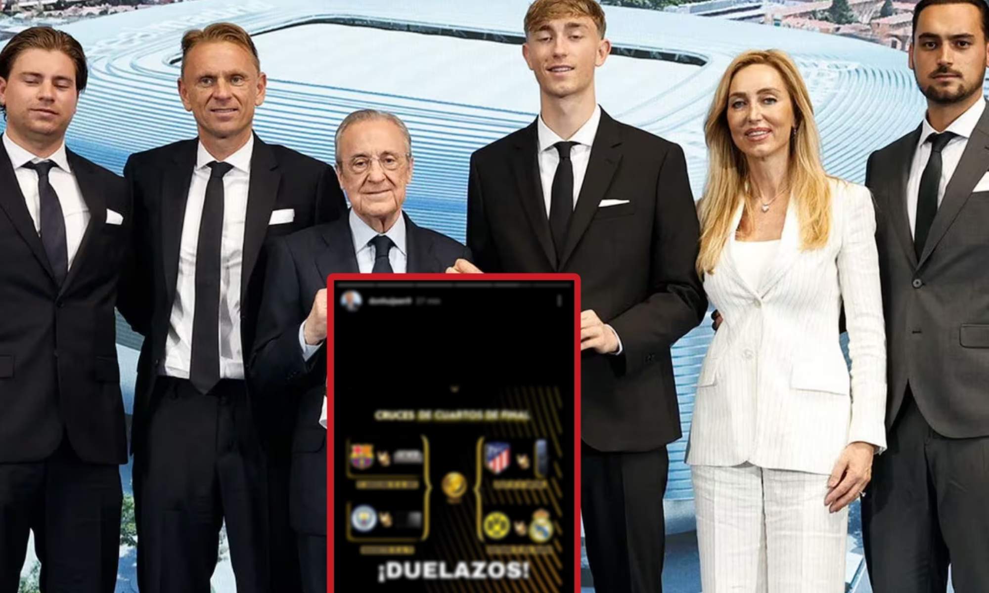 El padre de Dean Huijsen se mofa del Barça y del Atlético con motivo del Mundial de Clubes.