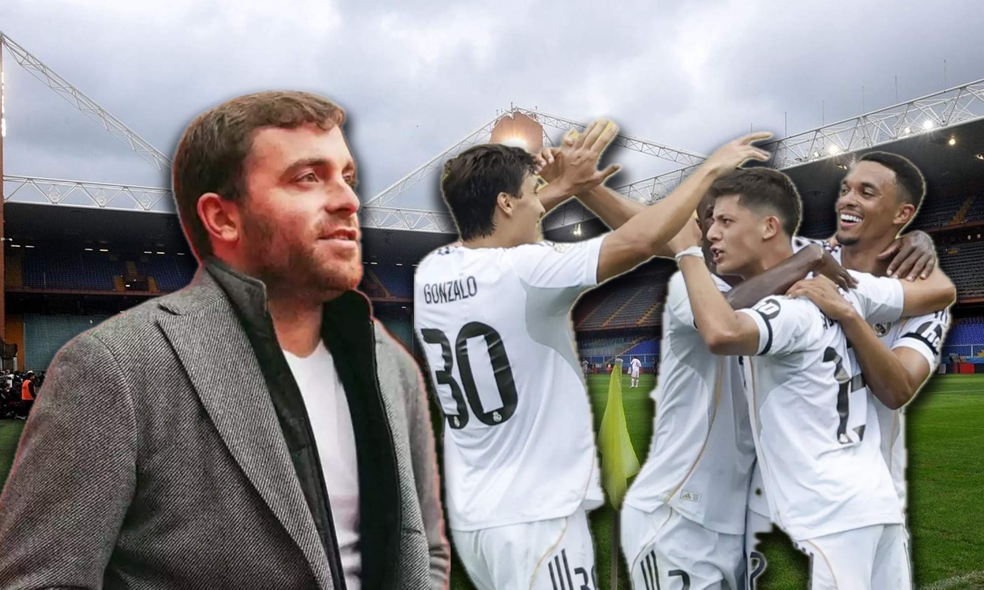 Sorpresa, adiós al Real Madrid para firmar con el Génova, lo anuncia Fabrizio Romano