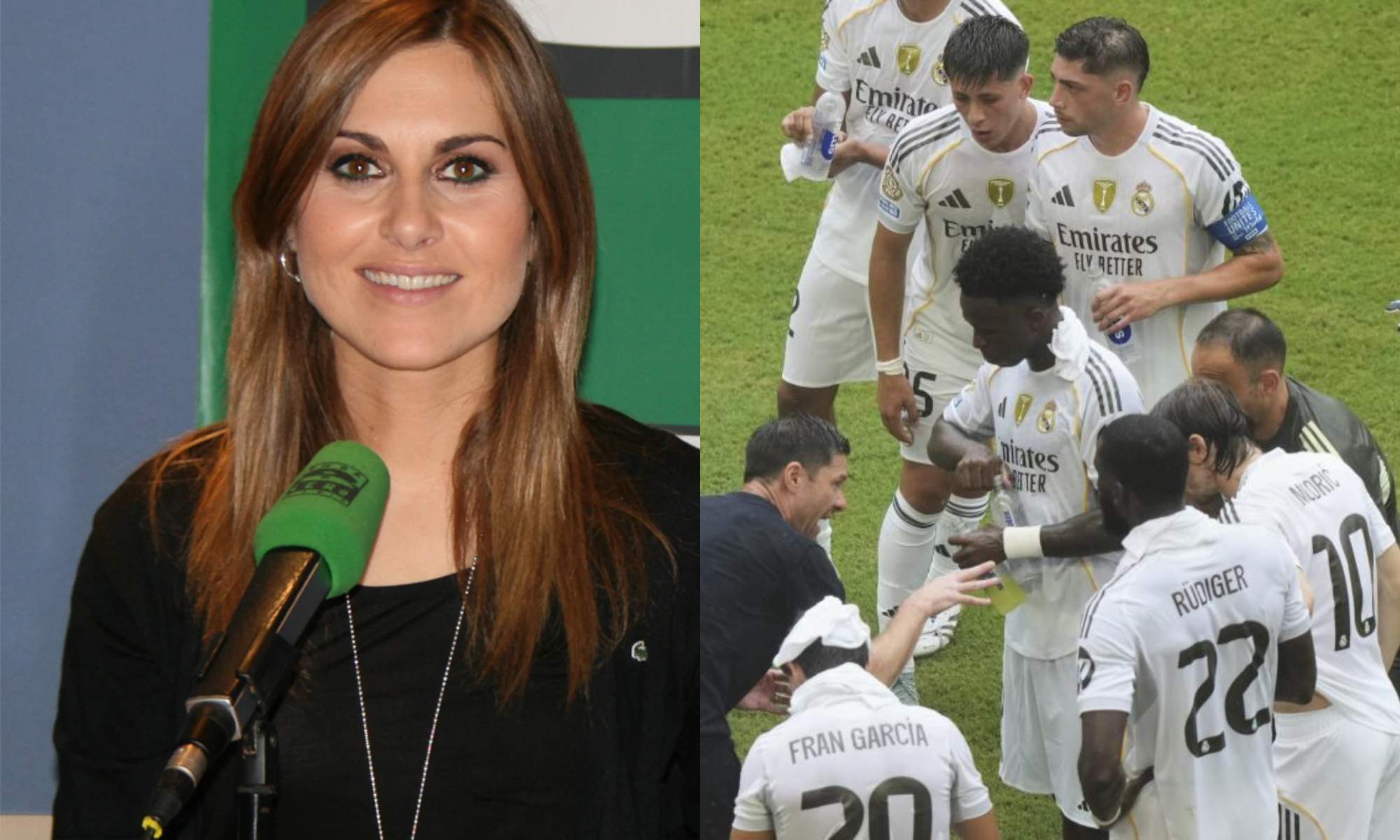Susana Guasch destaca el estado de forma de este futbolista