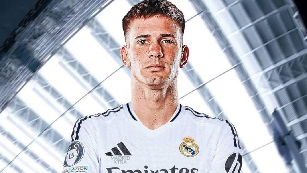 Mastantuono con el Real Madrid
