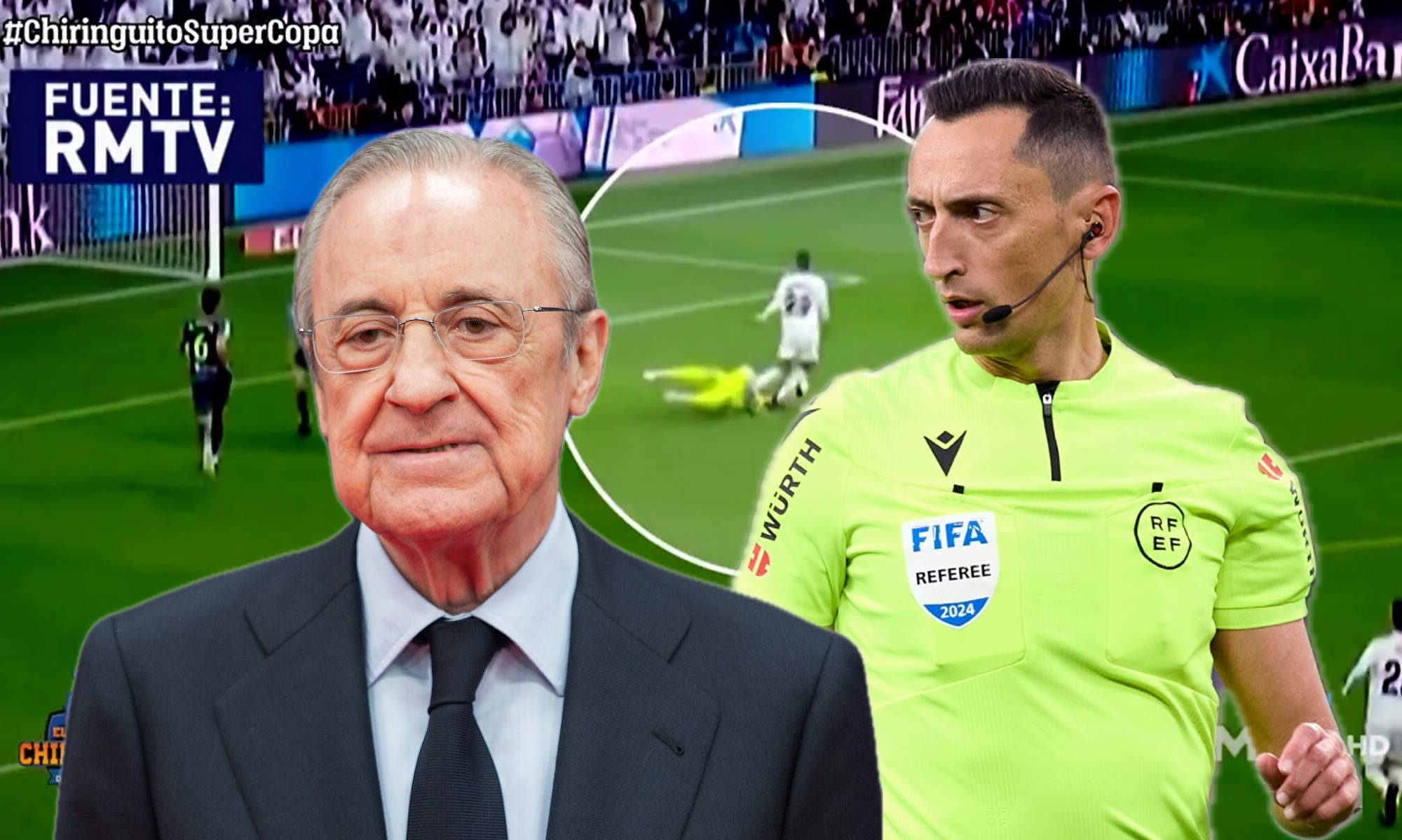 Orden de Florentino sobre los vídeos de RMTV tras la amenaza del sindicato arbitral 