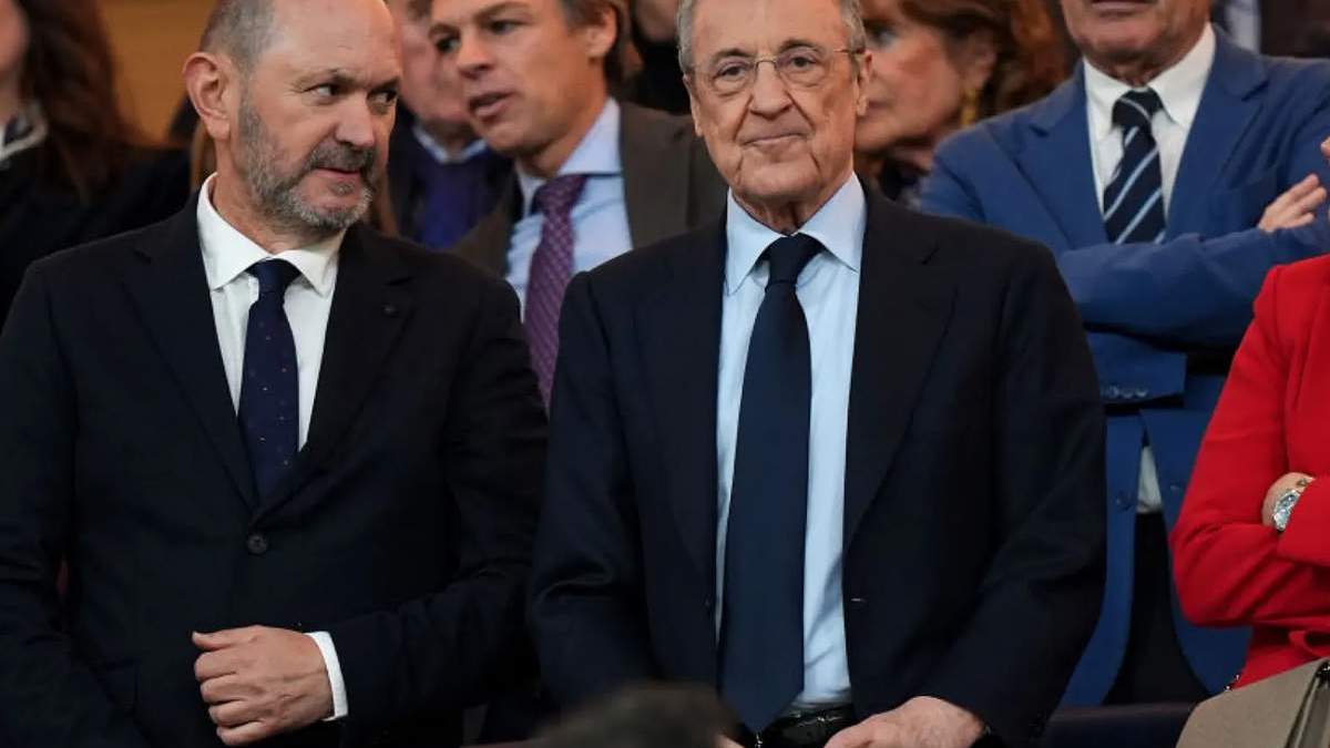 Rafael Louzán y Florentino Pérez Rafael Louzán y Florentino Pérez