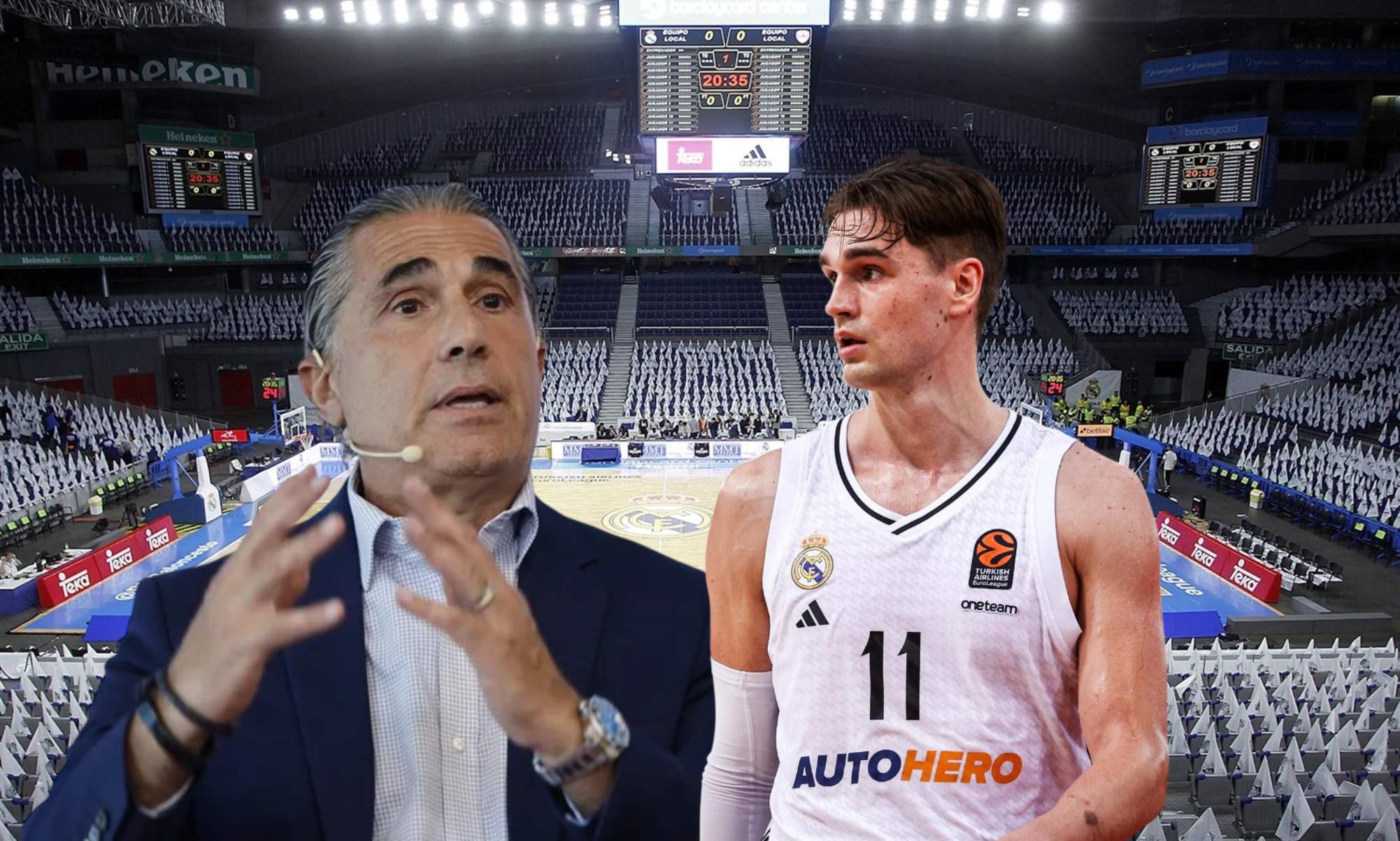 Scariolo habla con Hezonja de la NBA