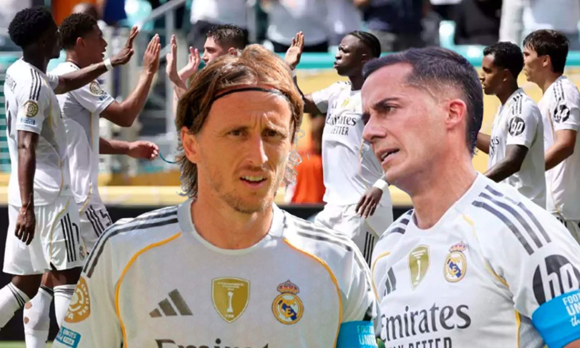 Modric y Lucas