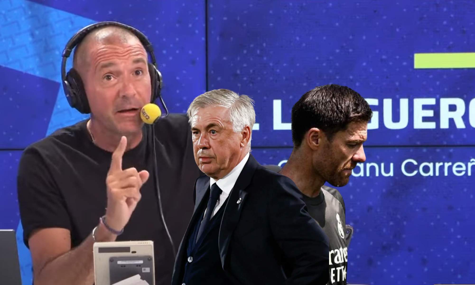 Manu Carreño señala la diferencia entre Xabi y Ancelotti