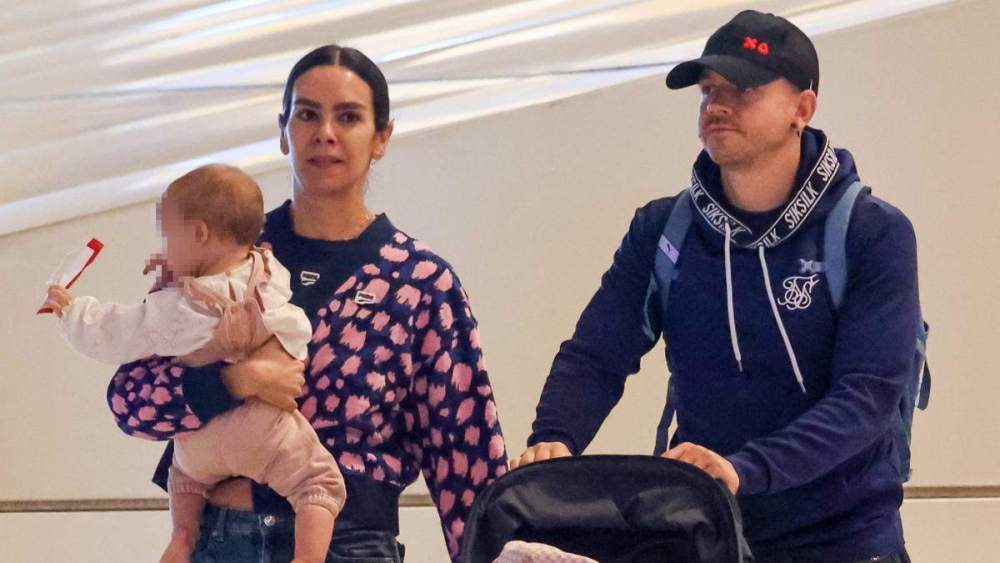 Cristina Pedroche y Dabiz Muñoz junto a Laia Cristina Pedroche y Dabiz Muñoz junto a Laia