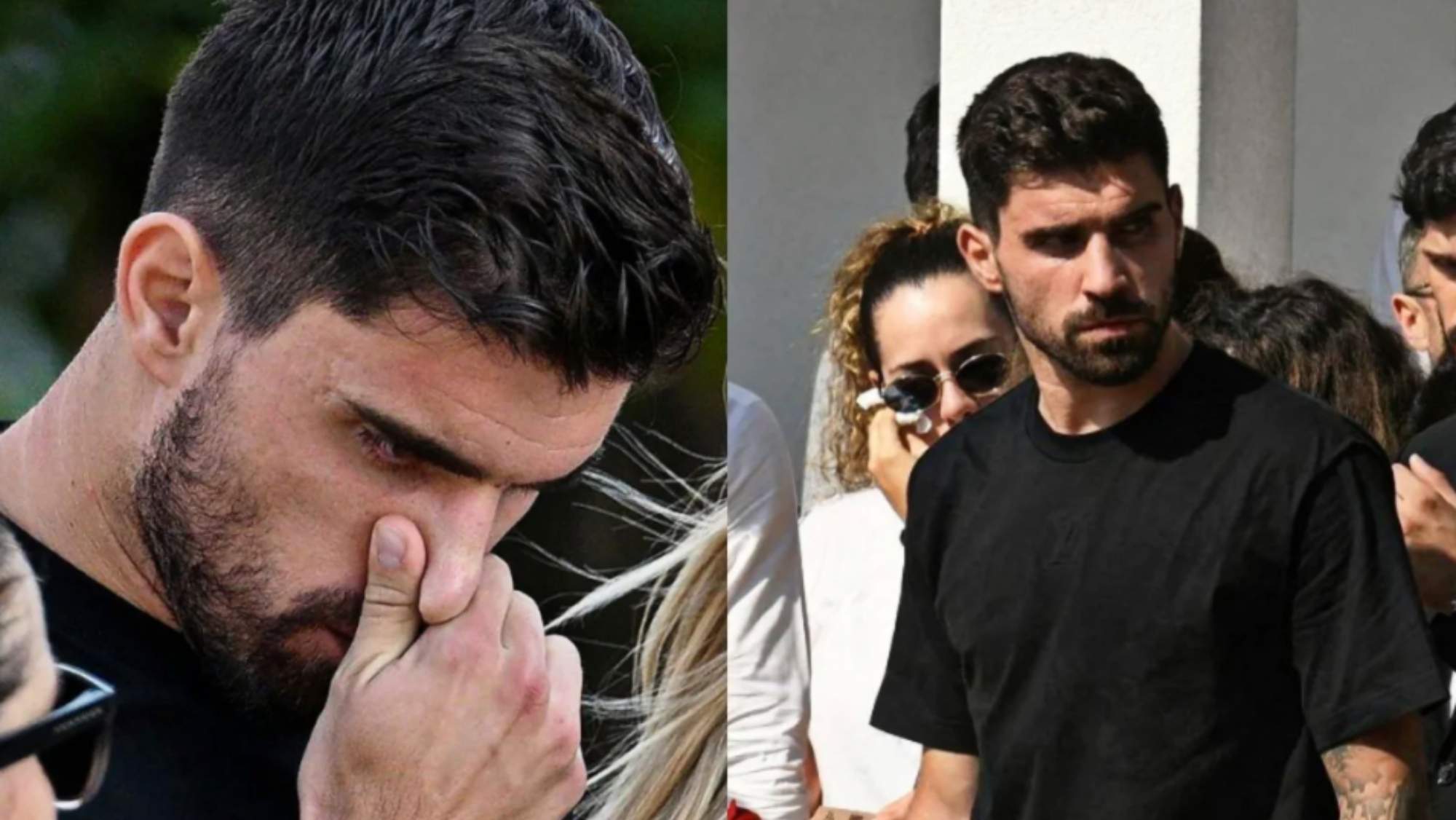 Rúben Neves, el mejor amigo de Diogo Jota, estuvo presente en el funeral del luso. Rúben Neves, el mejor amigo de Diogo Jota, estuvo presente en el funeral del luso.