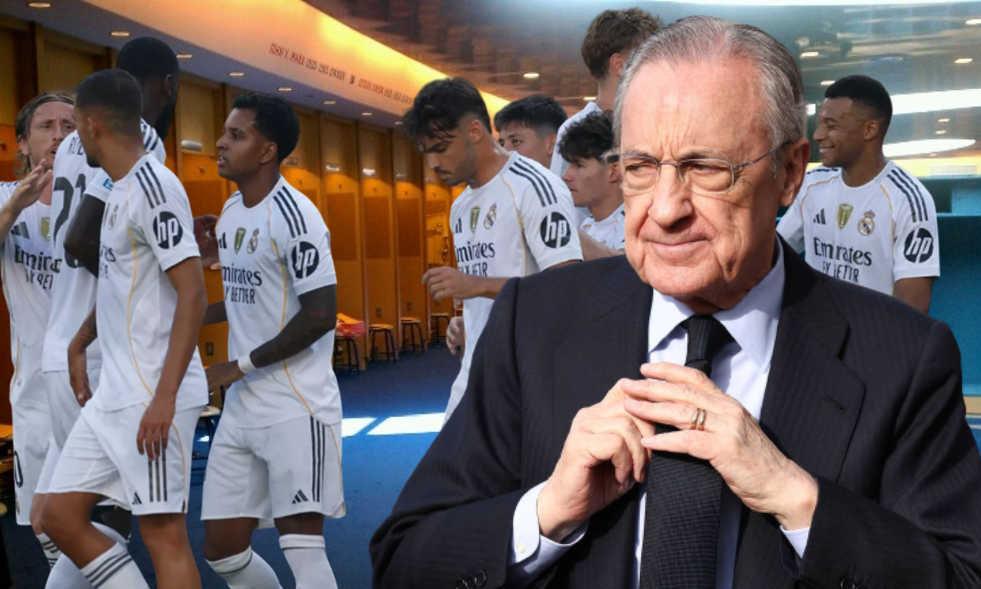 Florentino Pérez resaltó el buen hacer de tres futbolistas de Xabi Alonso