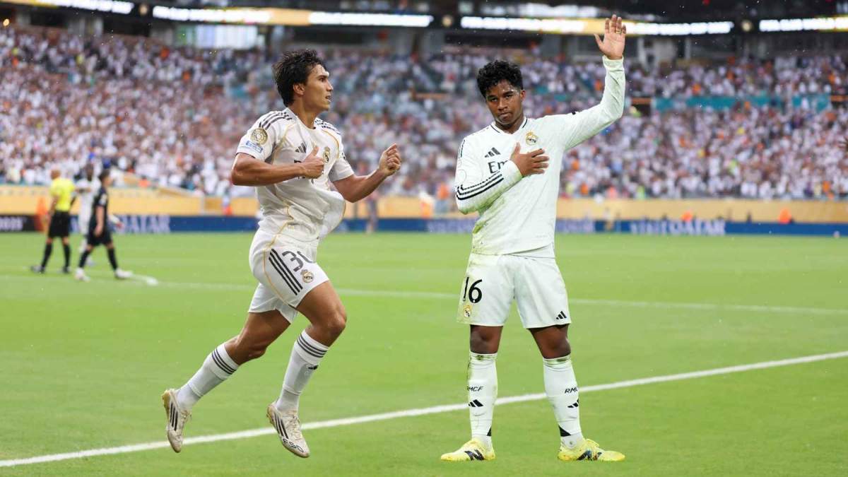 endrick celebracion gol realmadrid