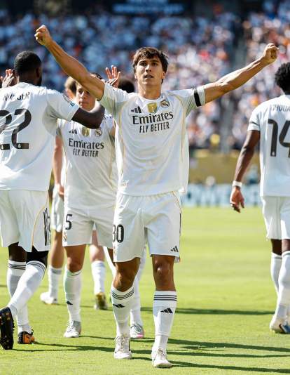 gonzalo celebracion gol realmadrid