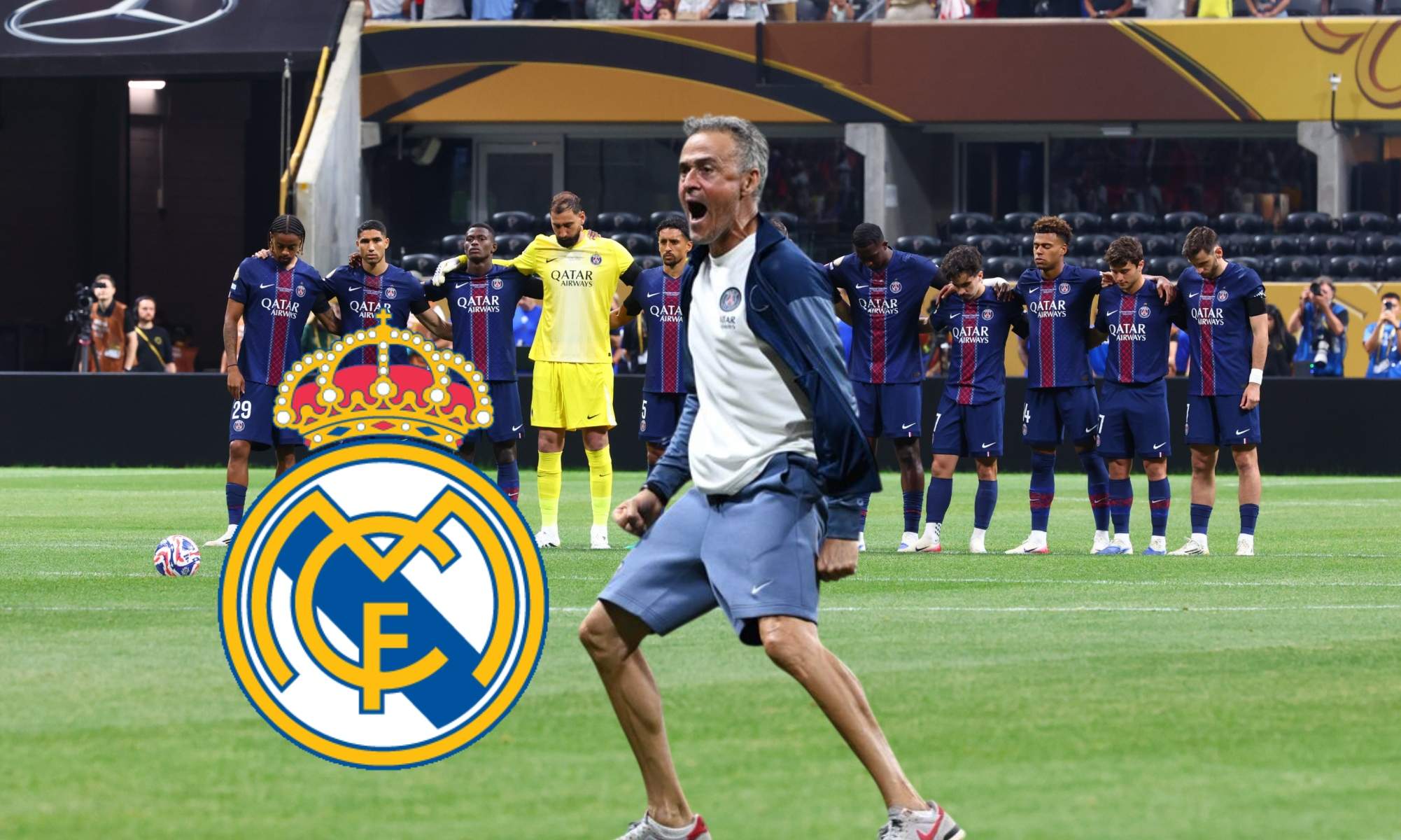 Luis Enrique tendrá varias bajas en el PSG - Real Madrid