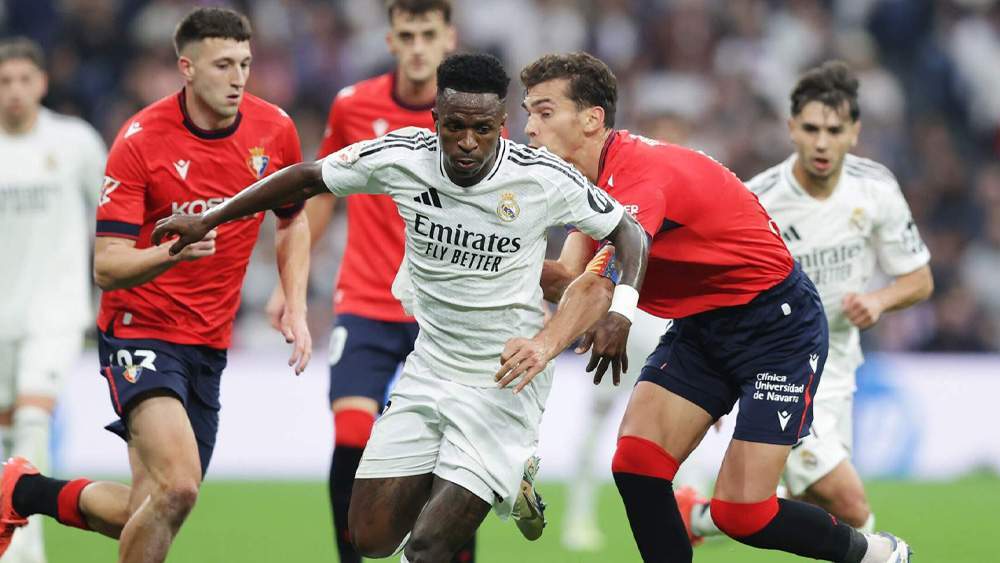 Real Madrid vs Osasuna esta temporada