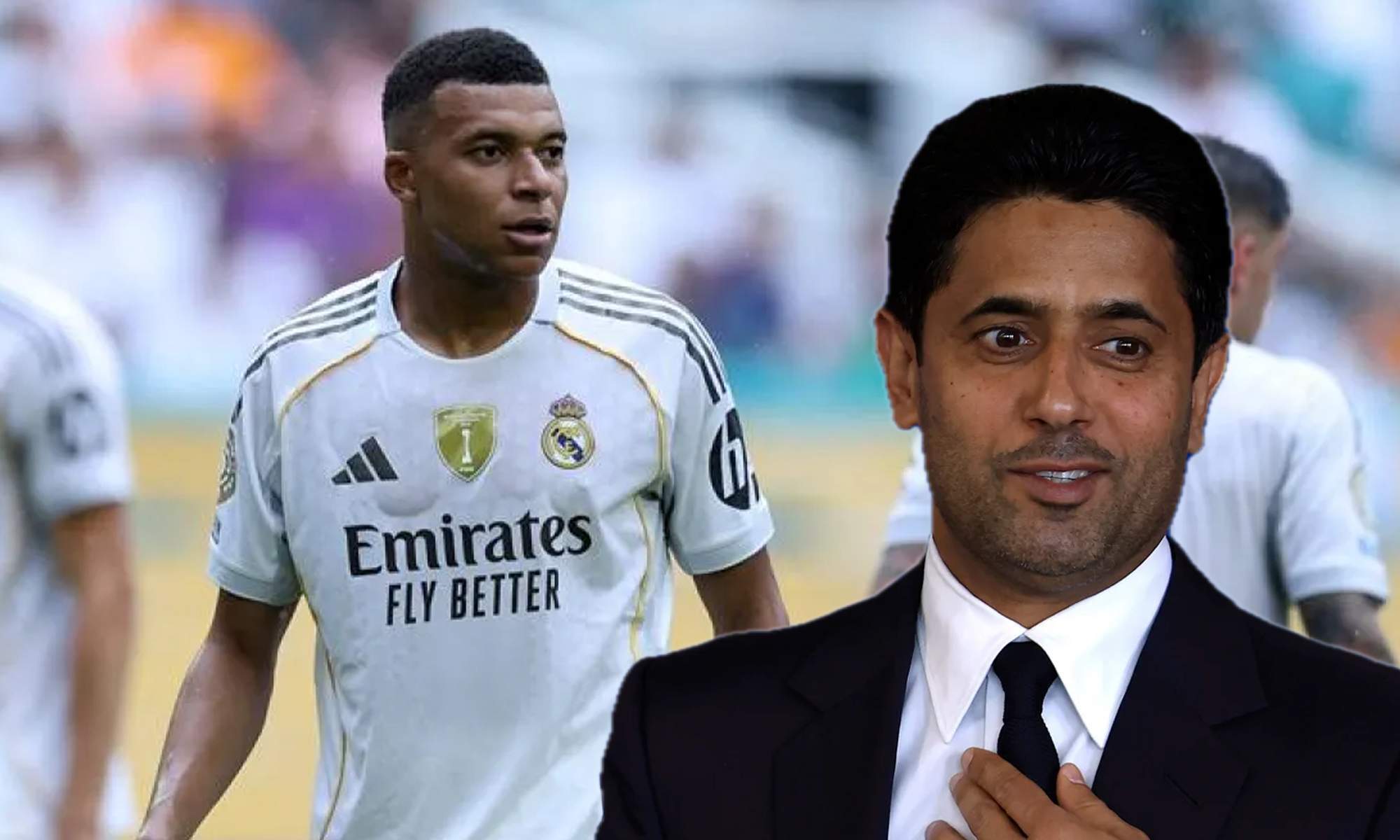 Al Khelaifi y Mbappé