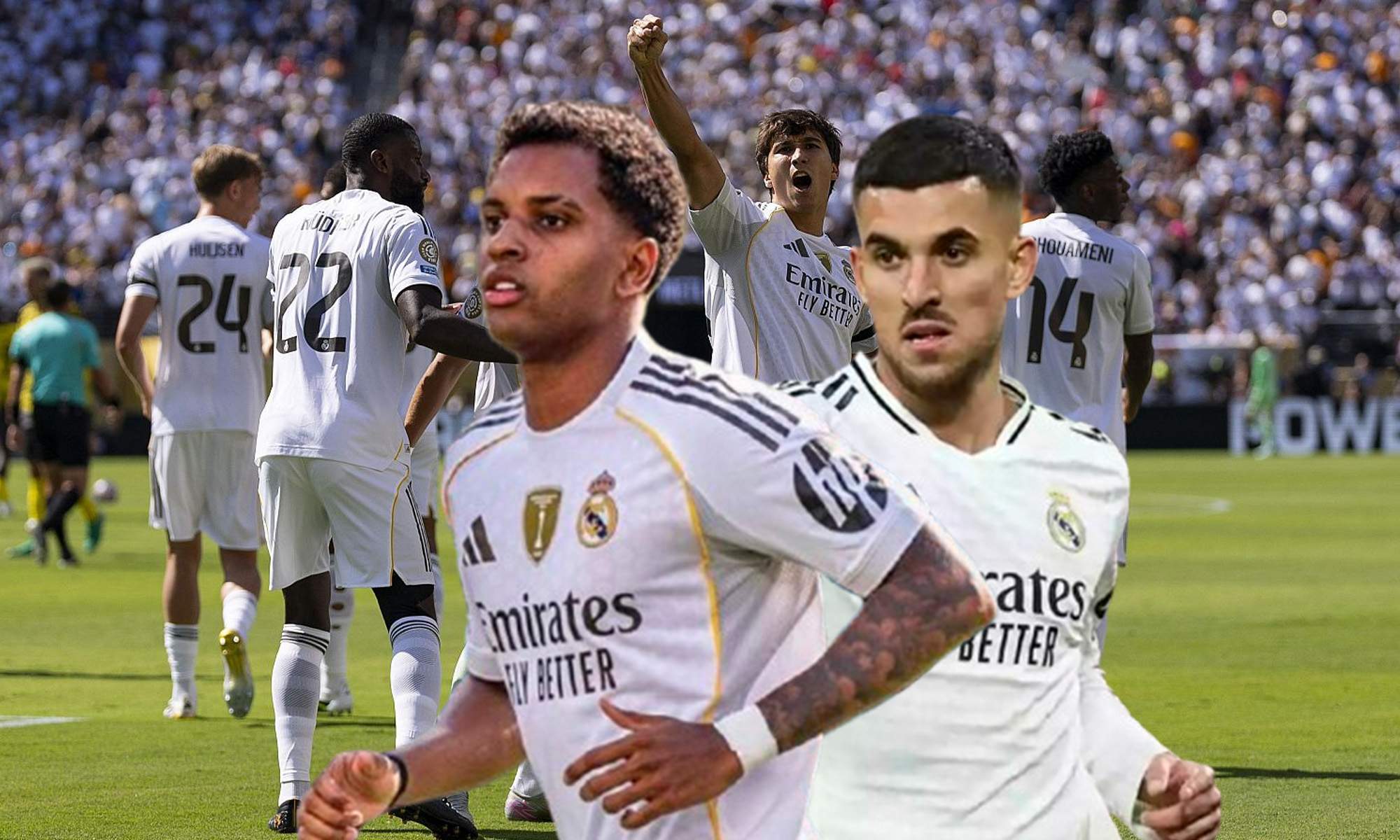 Ceballos y Rodrygo