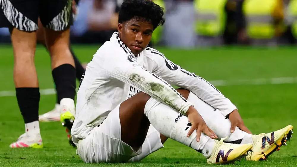 Endrick con el Real Madrid