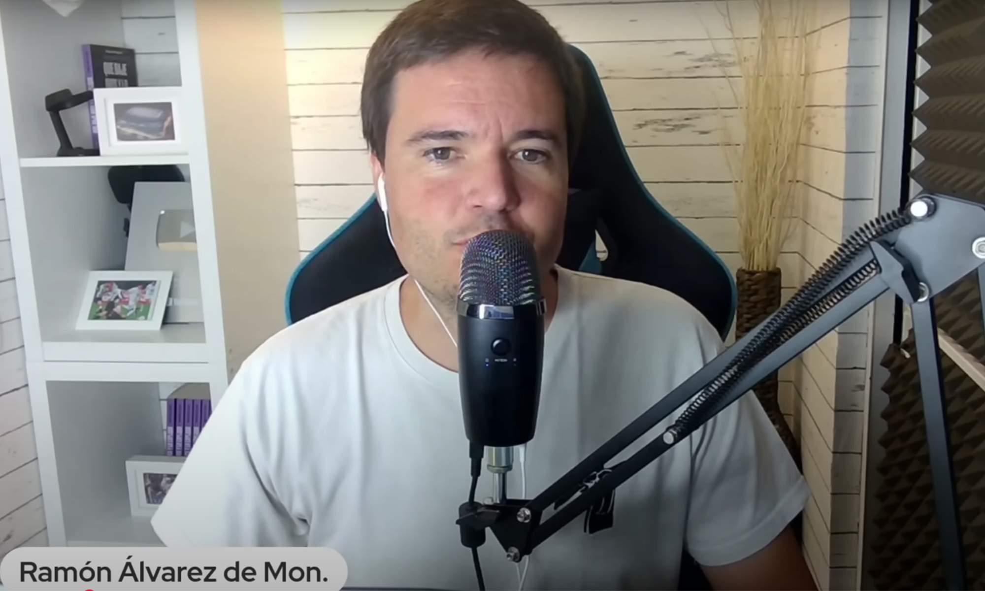Ramón Álvarez de Mon en su canal de Youtube.