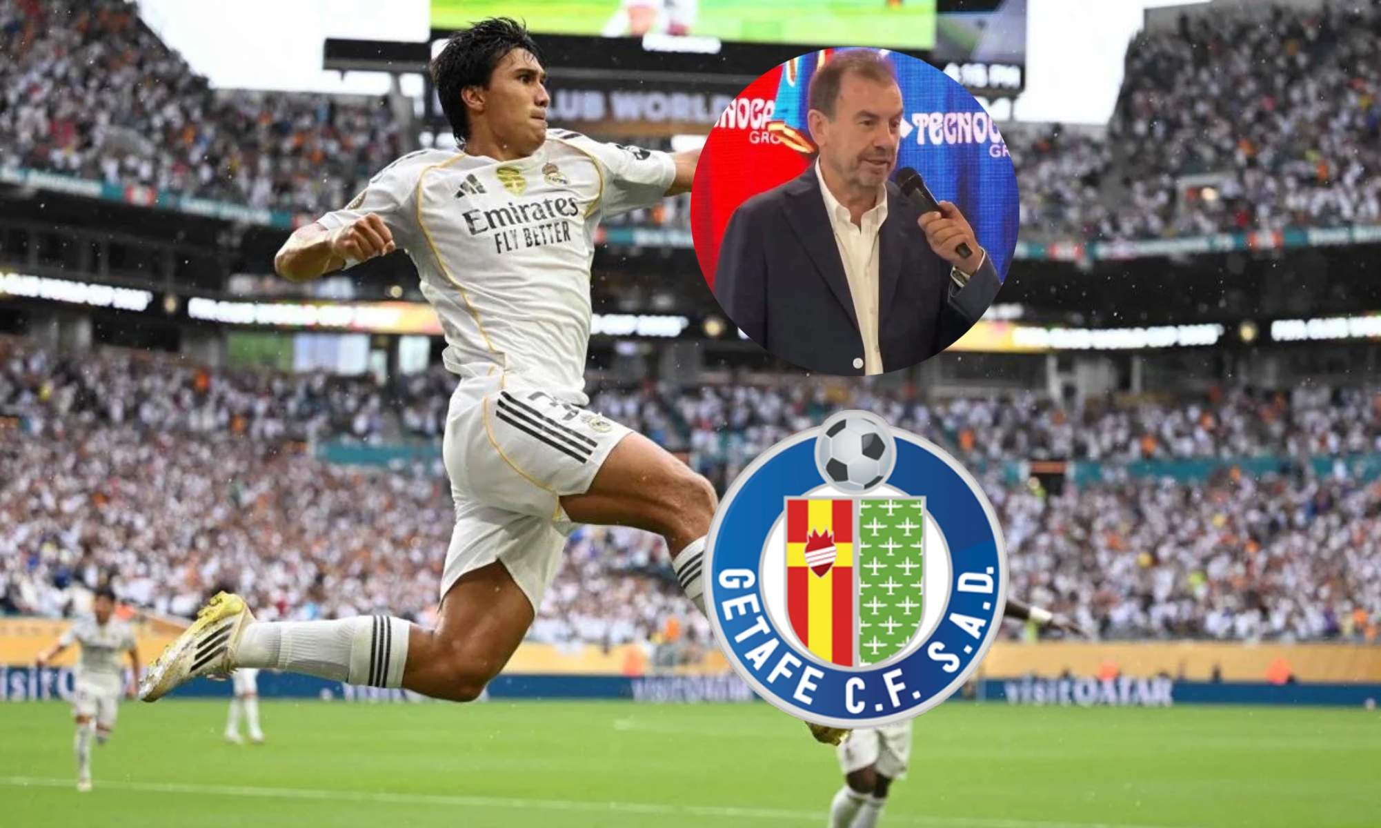 El presidente del Getafe anuncia el acuerdo con Gonzalo