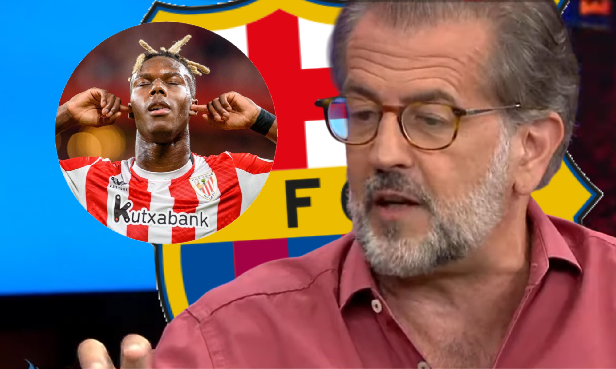 Toni Freixa se pronuncia contundentemente sobre el fiasco del fichaje de Nico Williams