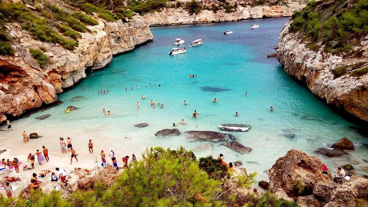 Playa Caló des Moro Playa Caló des Moro