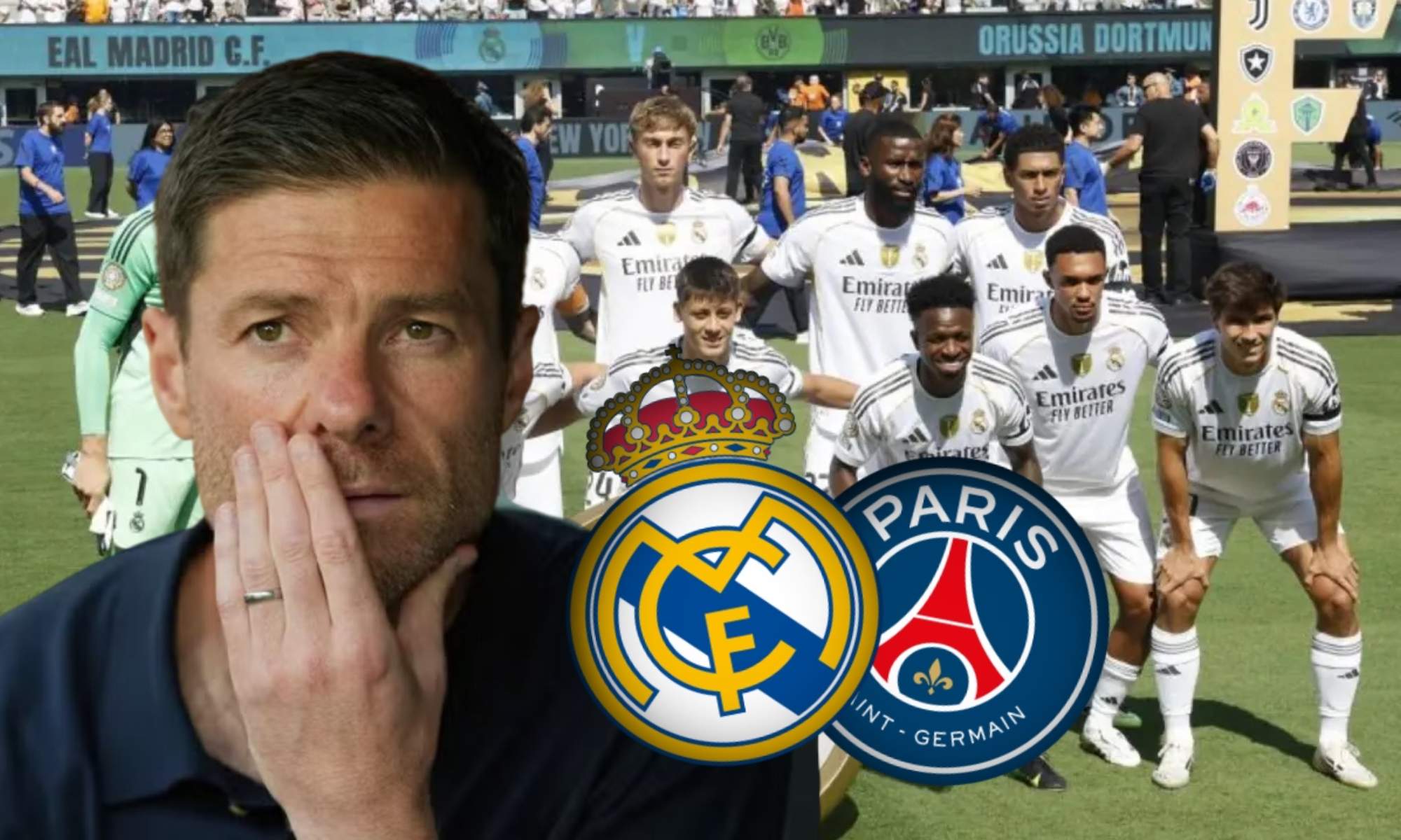Xabi Alonso apuesta por la titularidad de Kylian Mbappé ante el PSG, su ex equipo.