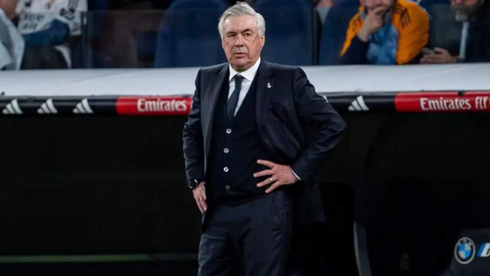 carlo ancelotti banquillo madrid