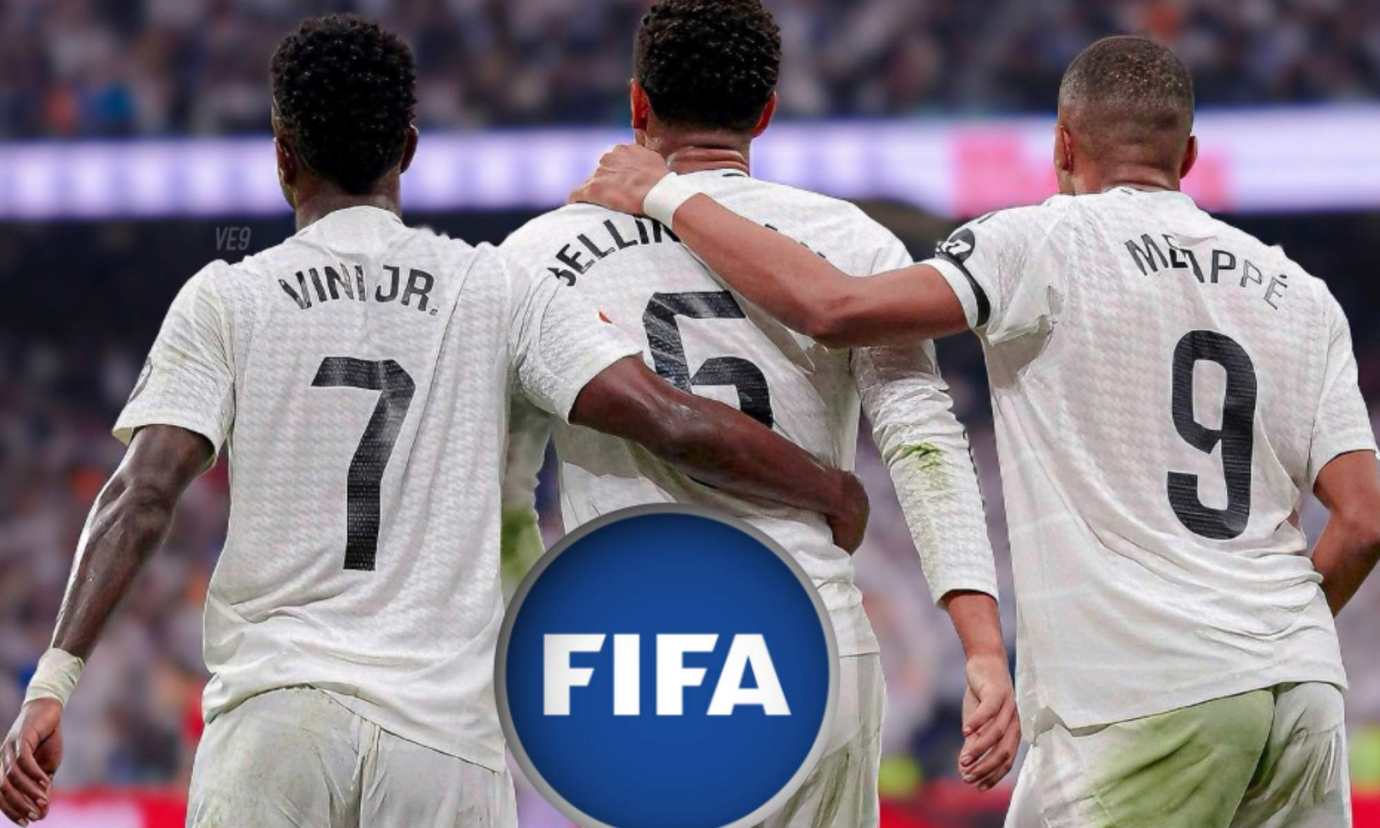 La FIFA le da buenas noticias al Real Madrid con Vinicius Junior, Jude Bellingham y Kylian Mbappé.