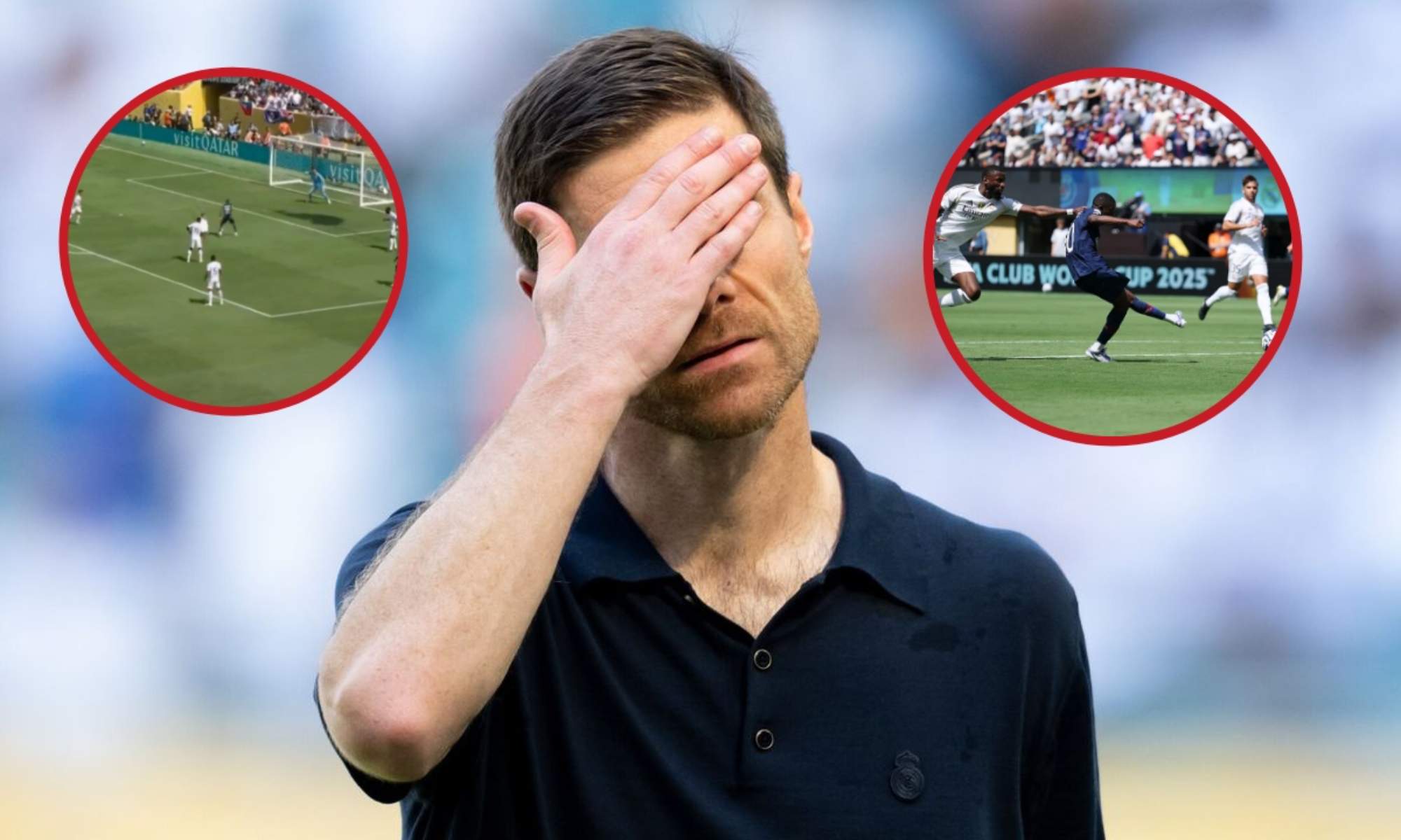 Xabi Alonso ha sido claro con Raúl Asencio y Antonio Rüdiger tras sus fallos iniciales ante el PSG.