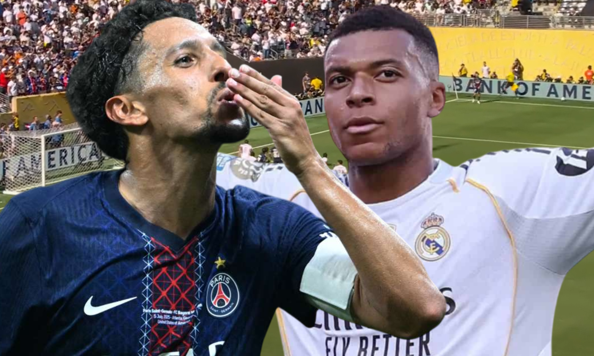 Kylian Mbappé dejó un curioso comentario a Marquinhos después del partido