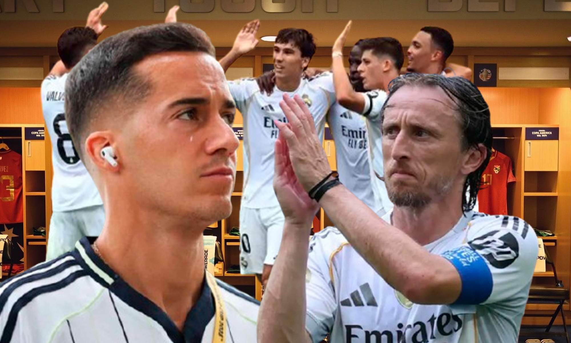 Modric y Lucas