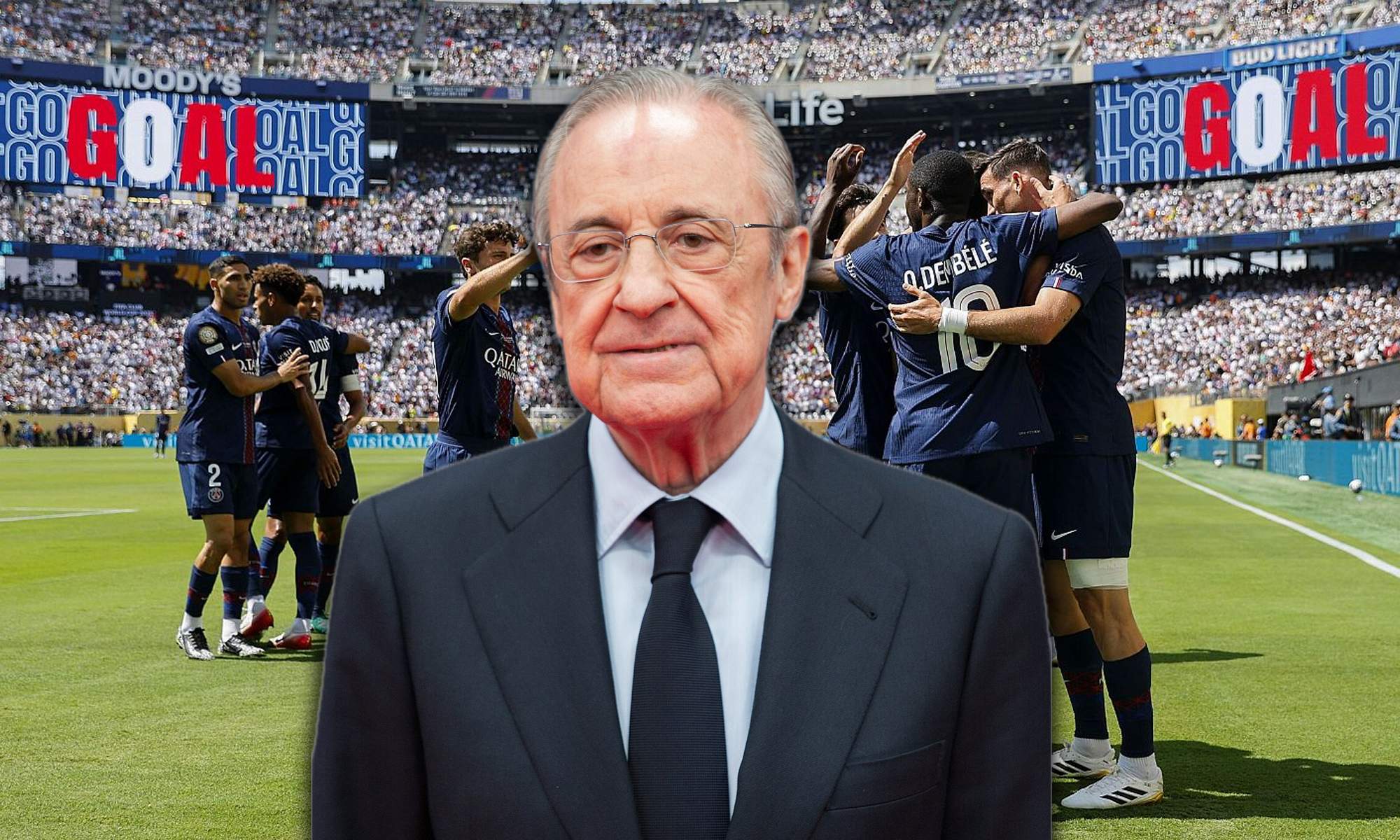 Ni Dembelé ni Vitinha, Florentino alucinó con el jugador del PSG: “Es un fenómeno”