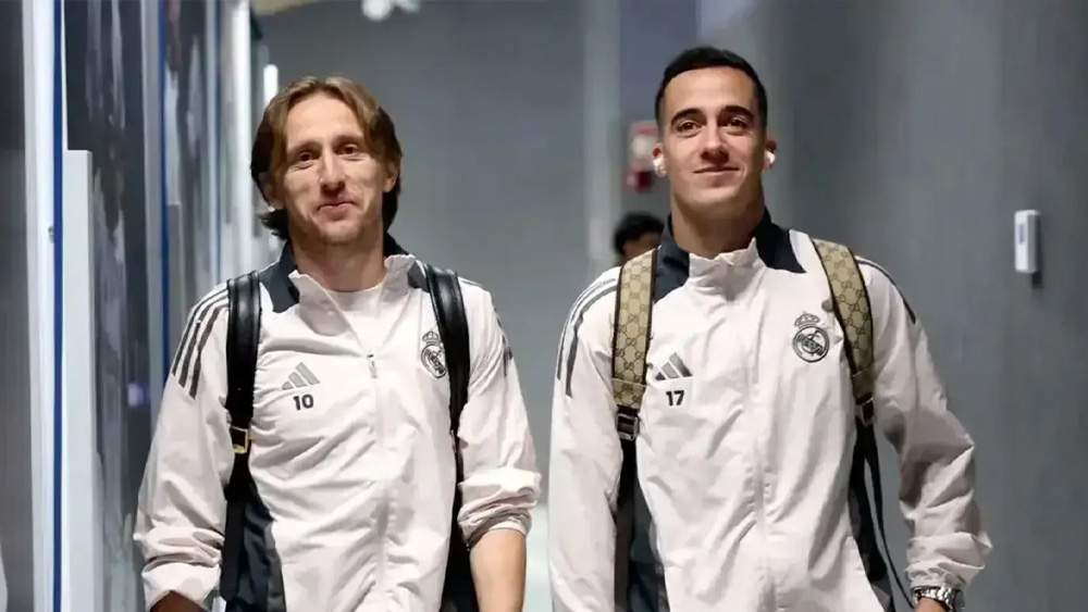 Modric y Lucas Vázquez Modric y Lucas Vázquez