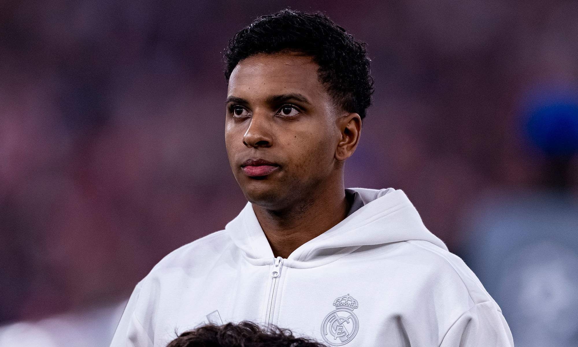 Rodrygo Goes durante un partido con el Real Madrid. 