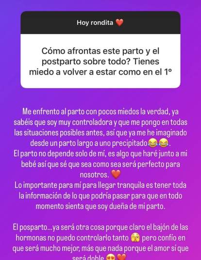 parto cristina pedroche instagram