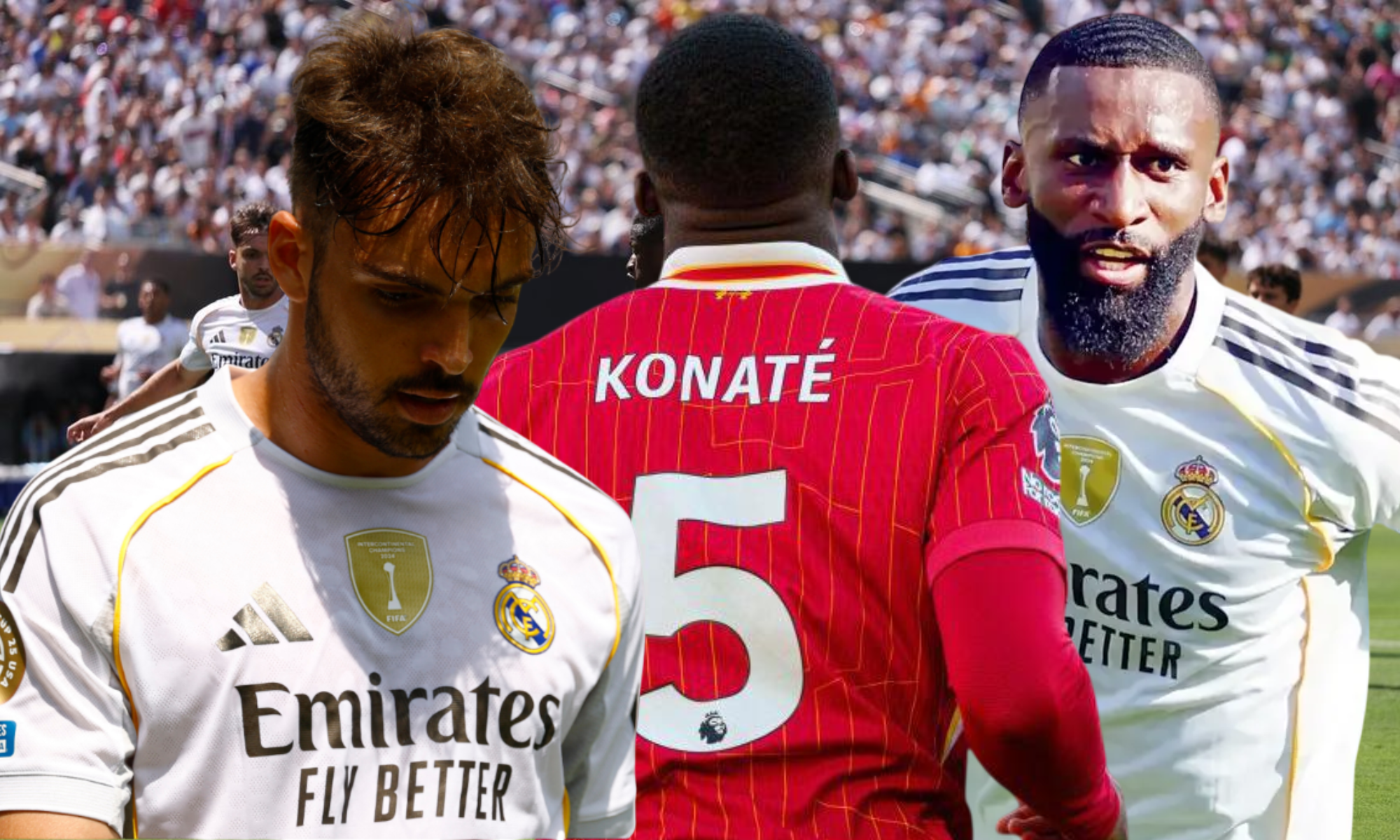 Las actuaciones de Antonio Rüdiger y Raúl Asencio cambian la opinión sobre el fichaje de Konaté