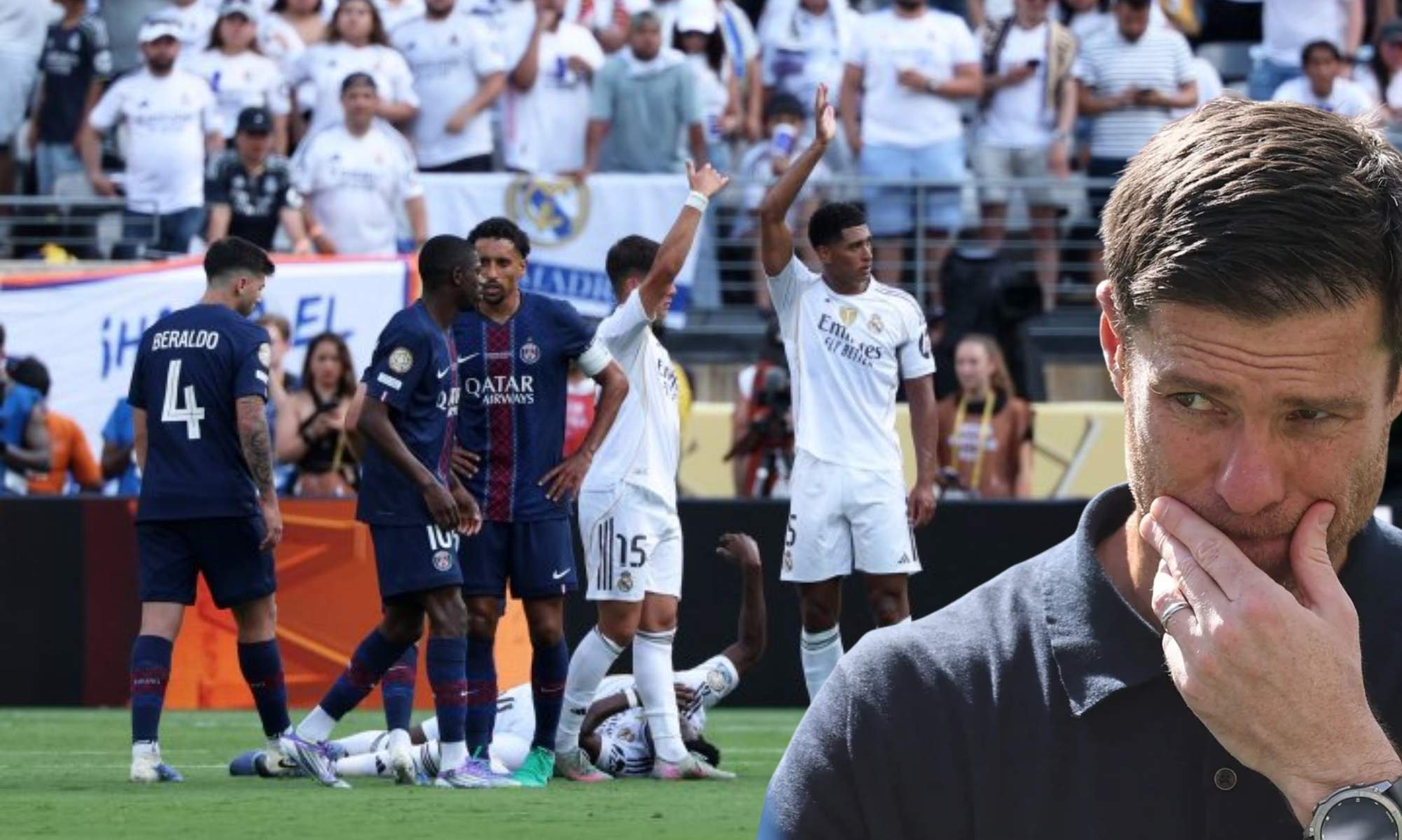 Xabi Alonso le incluyó en el once por sorpresa