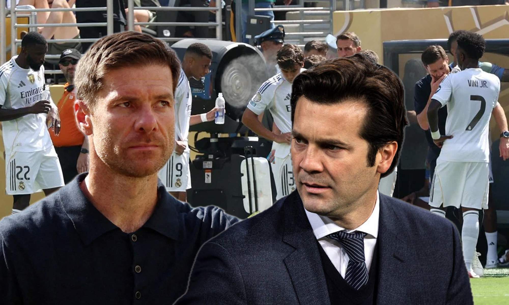Solari habló con Xabi Alonso de la diferencia del Madrid con el PSG: “Ellos…” 