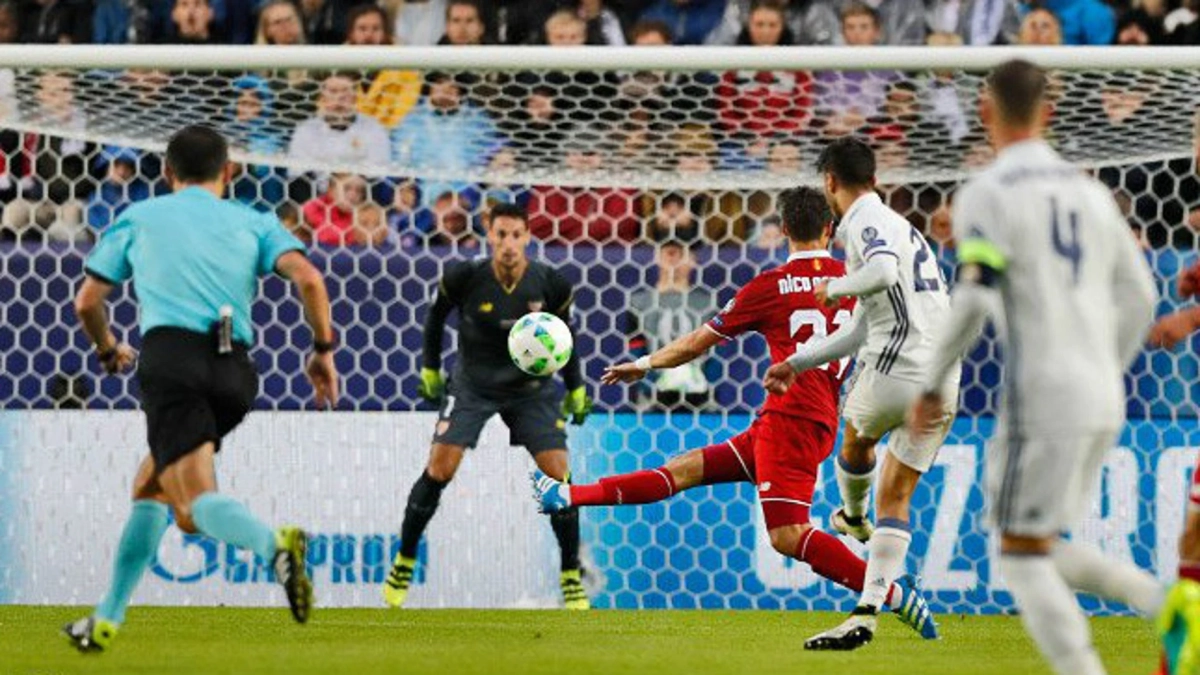 El gol de Asensio ante el Sevilla en la Supercopa de Europa del 2018