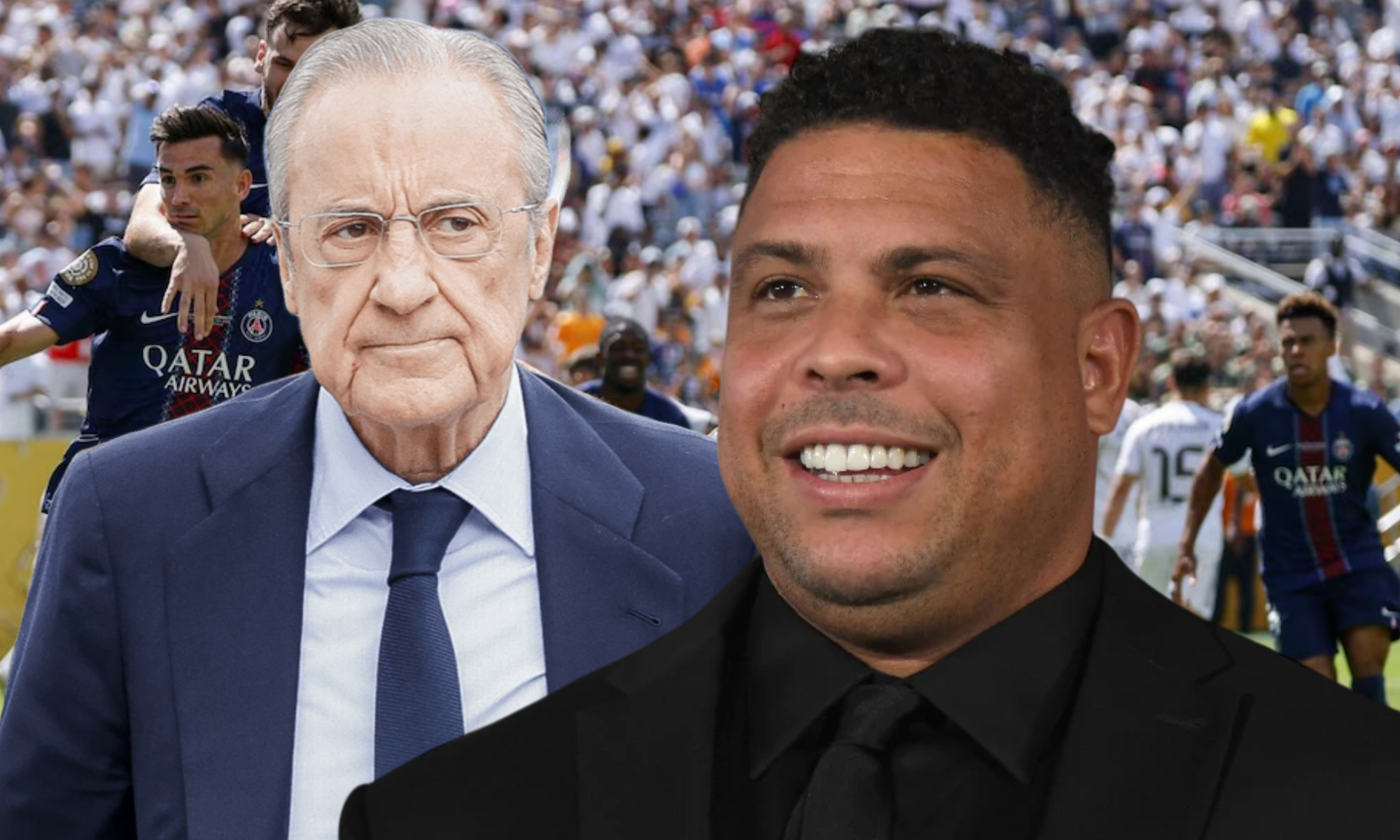 Ronaldo Nazário señaló dos posibles objetivos de fichaje en pleno partido de semifinales