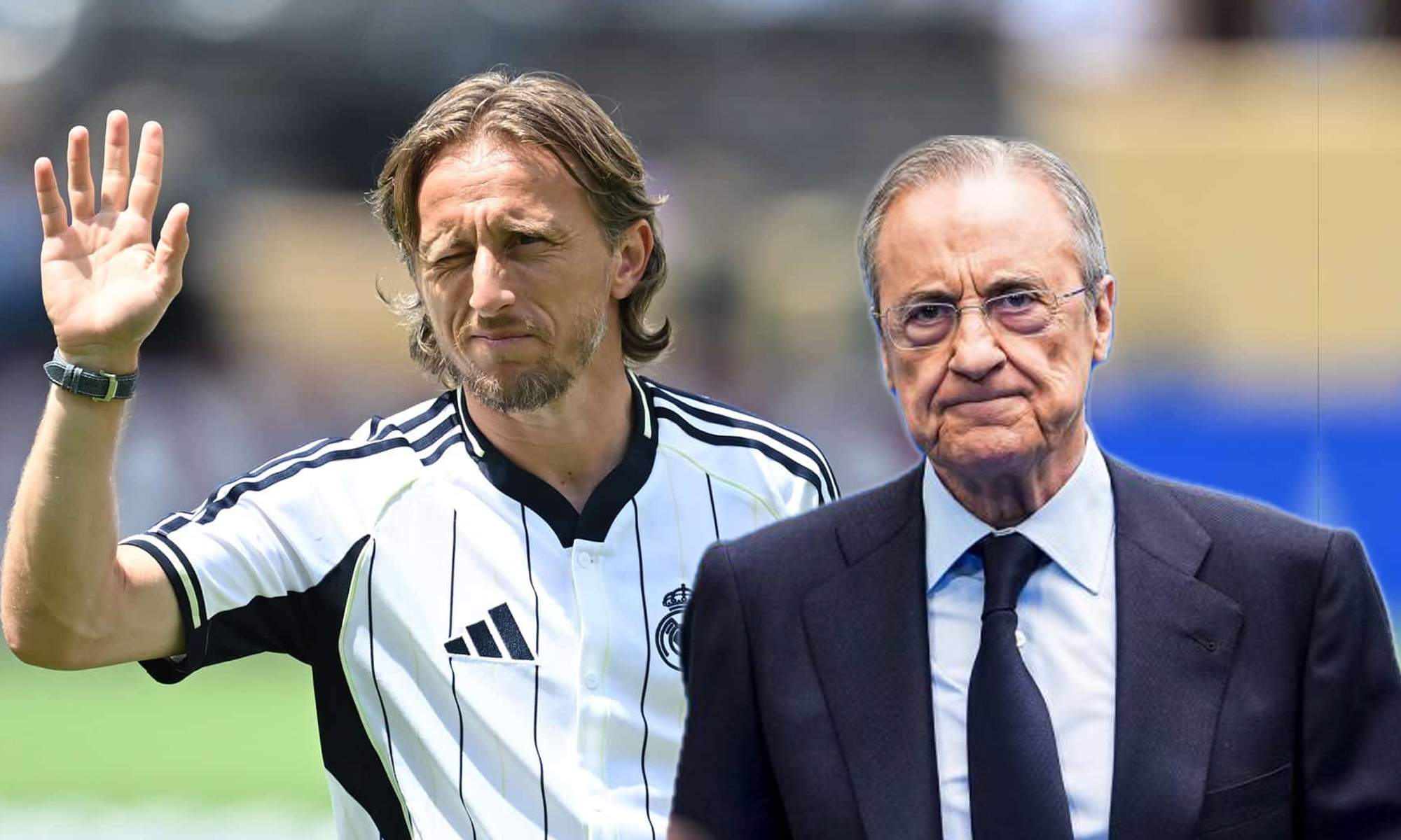 Modric dice adiós al Madrid emocionado: "Florentino me ha tratado diferente" Modric dice adiós al Madrid emocionado: "Florentino me ha tratado diferente"