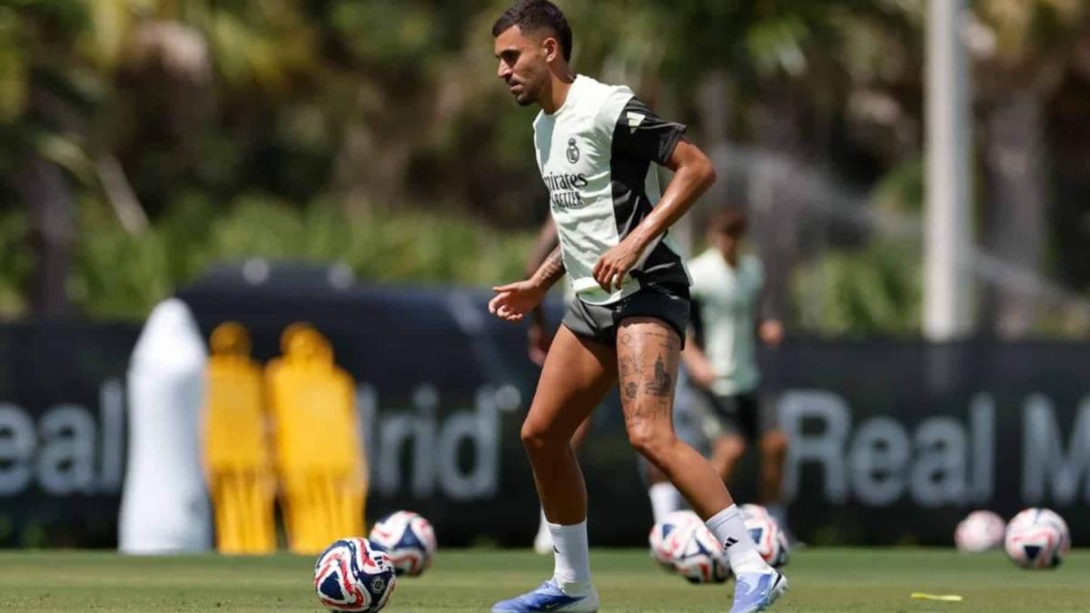 dani ceballos entrenamiento realmadrid